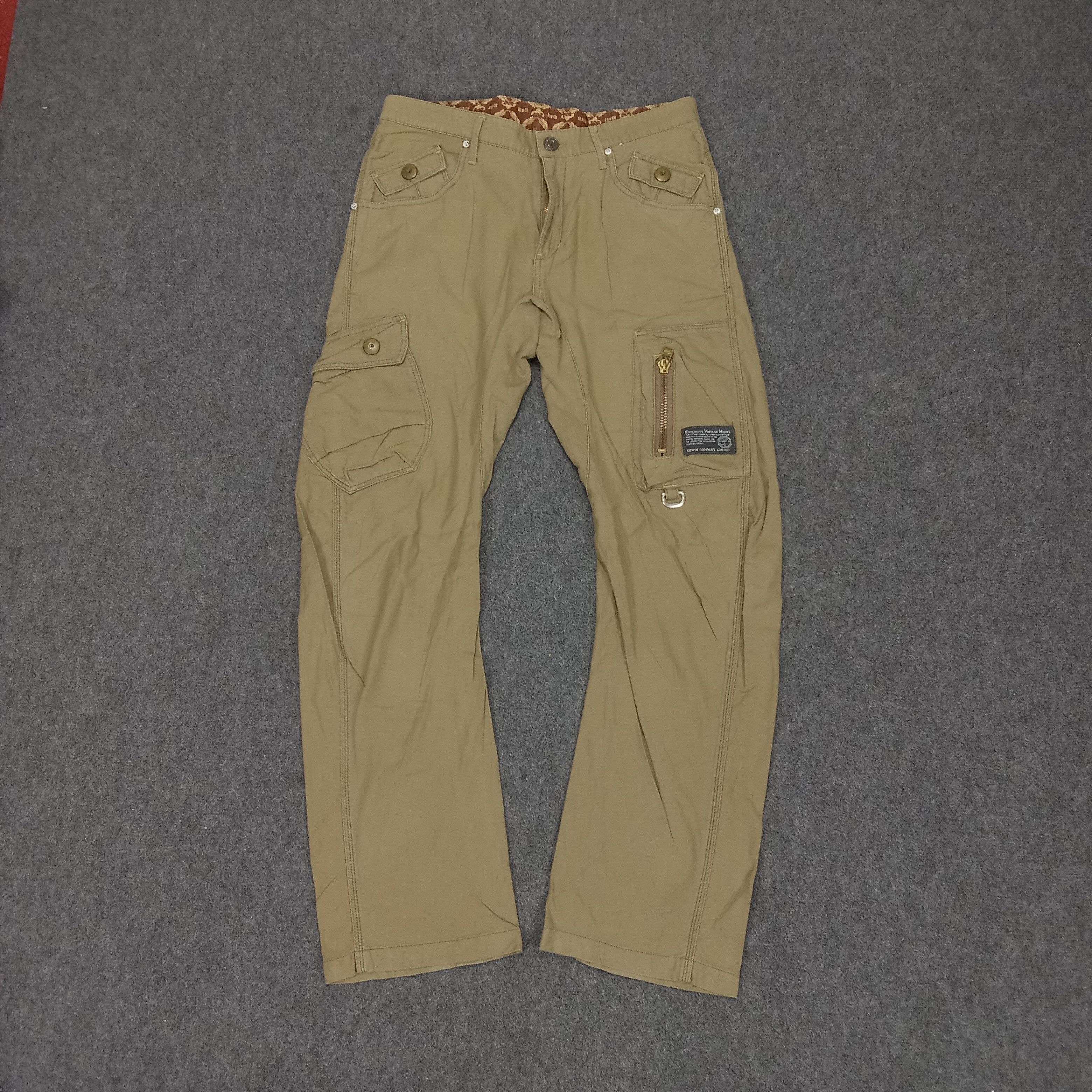 Edwin Japanese Brand Cargo Style Pants