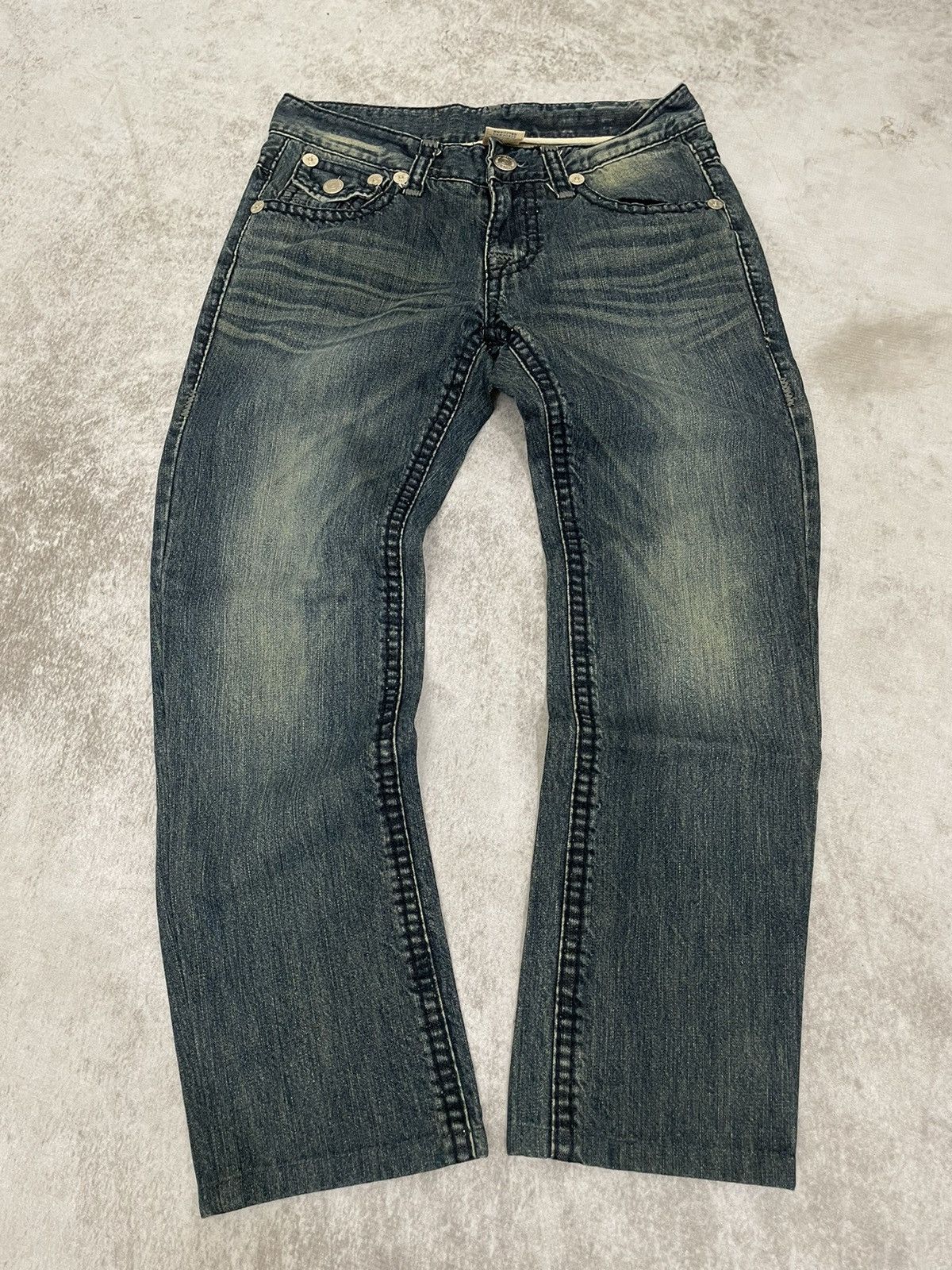 Hysteric Glamour 2000s True Religion Wash Denim y2k style Size US 30 / EU 46 - 1 Thumbnail