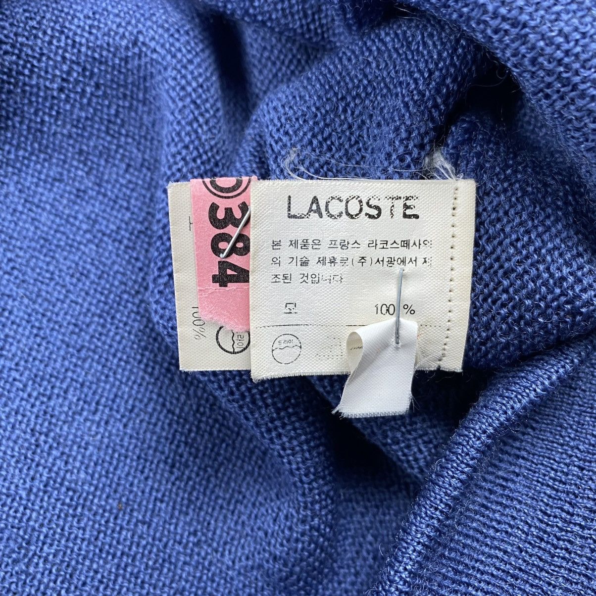 Lacoste Lacoste vintage cardigan sweater knitted Size US L / EU 52-54 / 3 - 7 Thumbnail