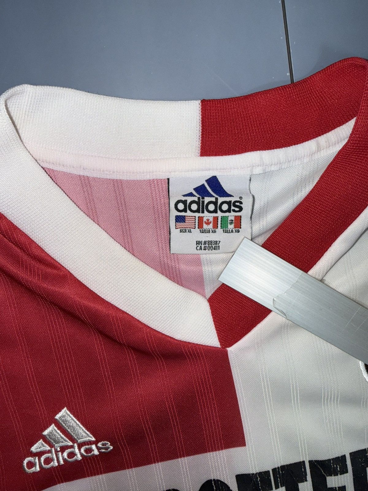 Adidas Vintage 1999-2000 Adidas Feyenoord Soccer Jersey XL Size US XL / EU 56 / 4 - 3 Thumbnail
