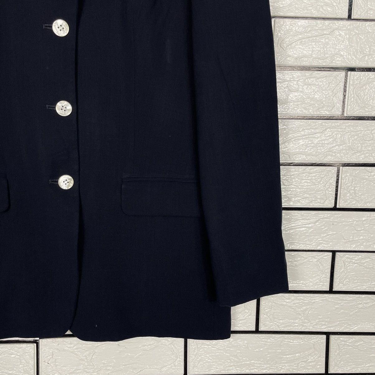 Burberry Vintage Burberrys Women Wool Black Jacket Size M / US 6-8 / IT 42-44 - 4 Thumbnail