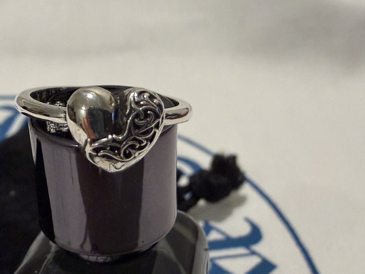 Chrome Hearts Heart Bubblegum Heart Silver Ring｜tiny heart ring Size ONE SIZE - 2 Thumbnail