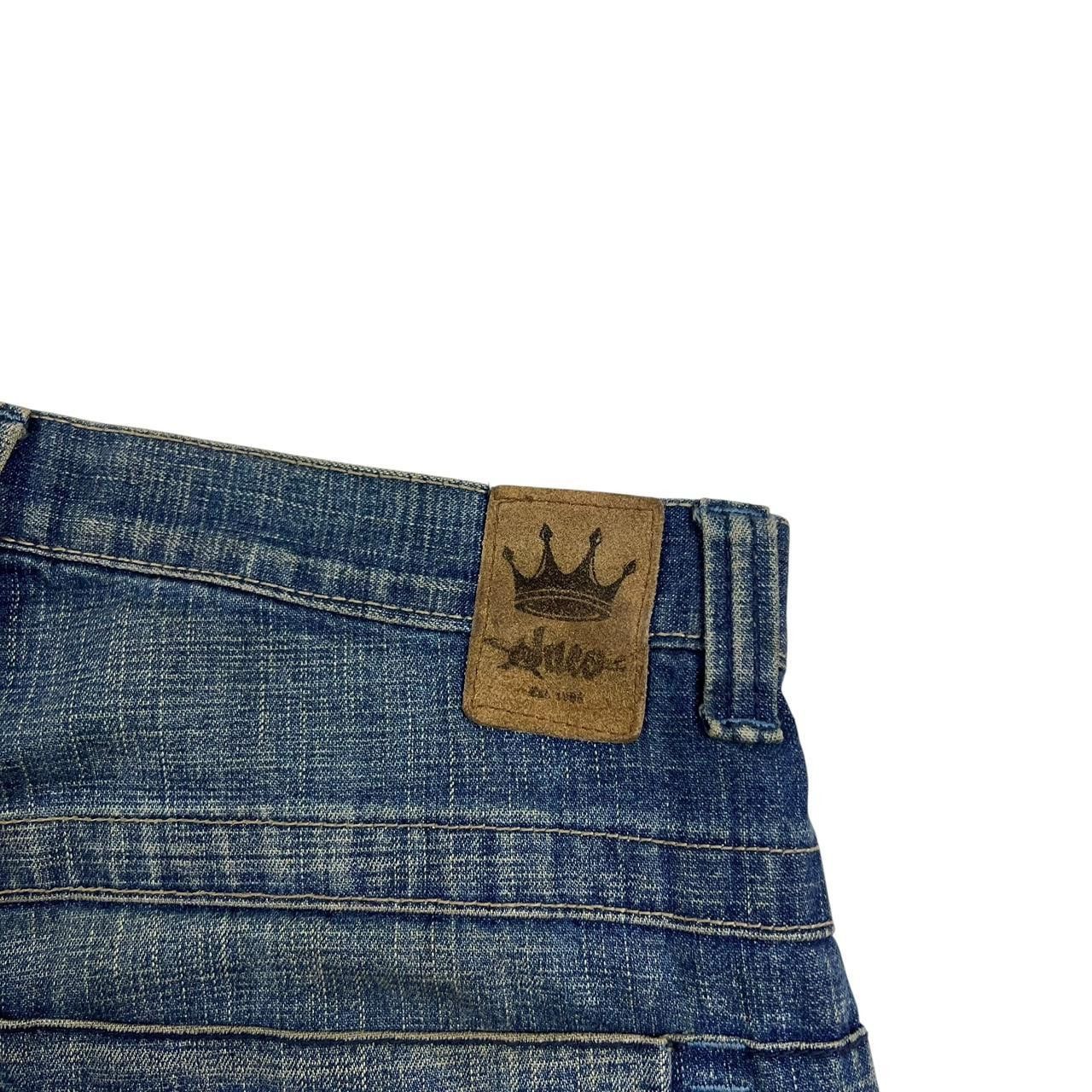 JNCO Vintage Jnco Snake 8 Ball Denim Baggy Shorts Jorts Waist 35 Size US 35 - 5 Thumbnail