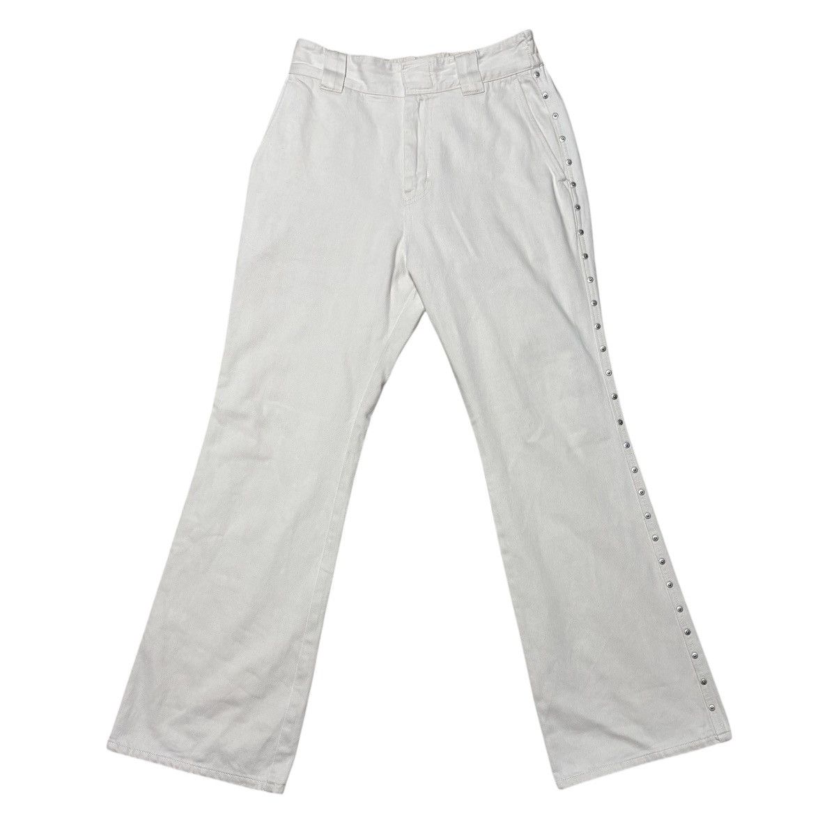 Japanese Brand AFB X DICKIES STUDDED FLEAR JEANS Size US 31 - 1 Thumbnail