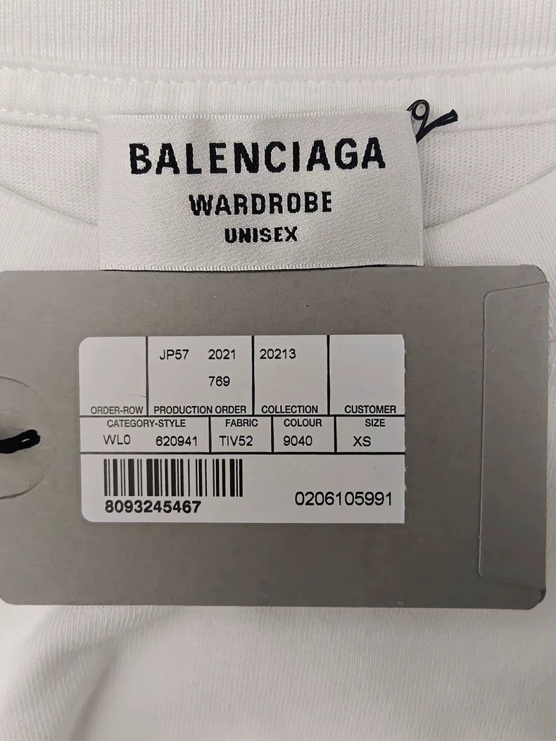 Balenciaga Balenciaga Coke logo short sleeve T-shirt 2502-Nextarrow Size US XS / EU 42 / 0 - 4 Thumbnail
