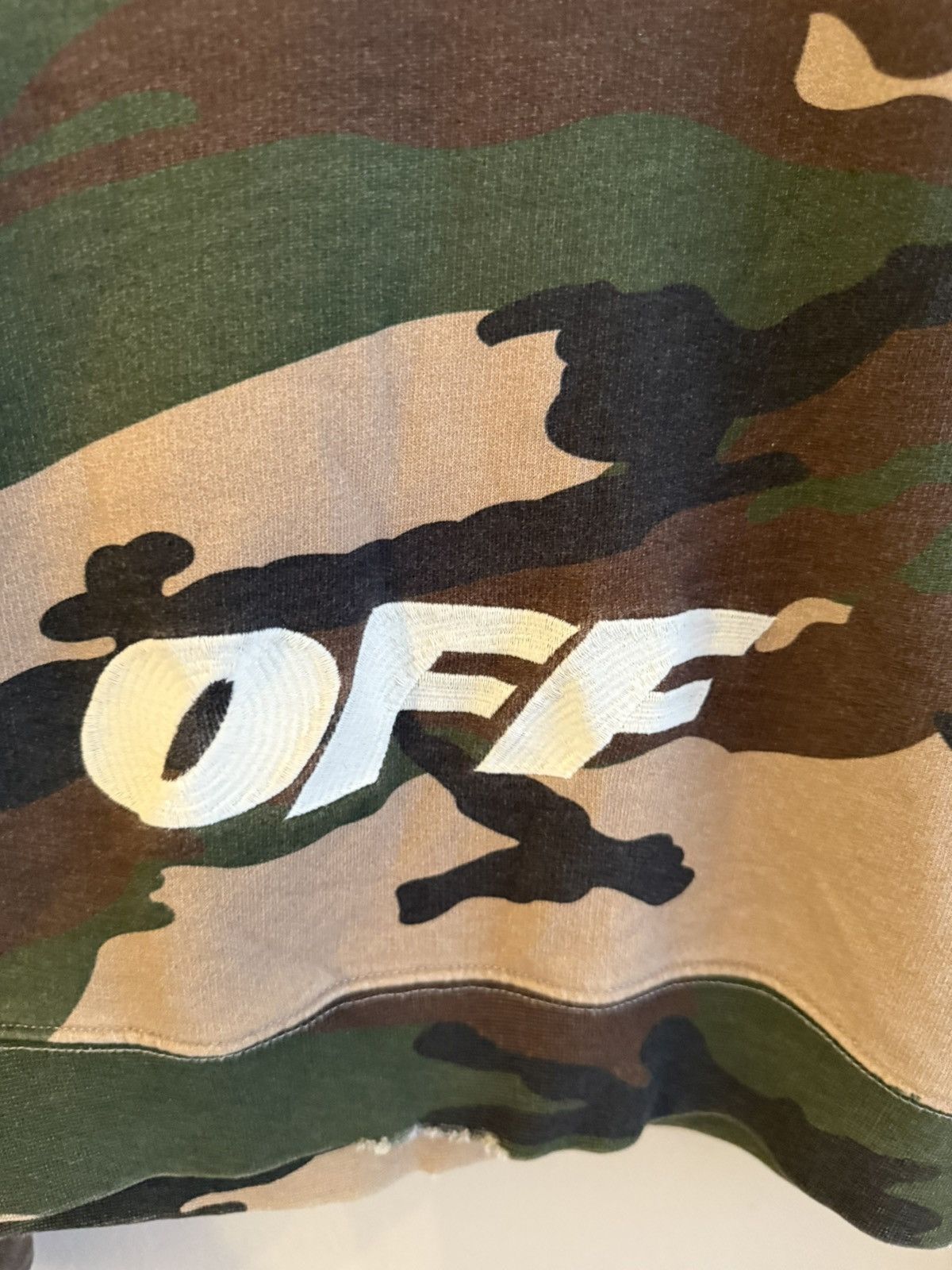 Off-White Off-white camouflage cotton sweatshirt 2013 Size US L / EU 52-54 / 3 - 4 Thumbnail