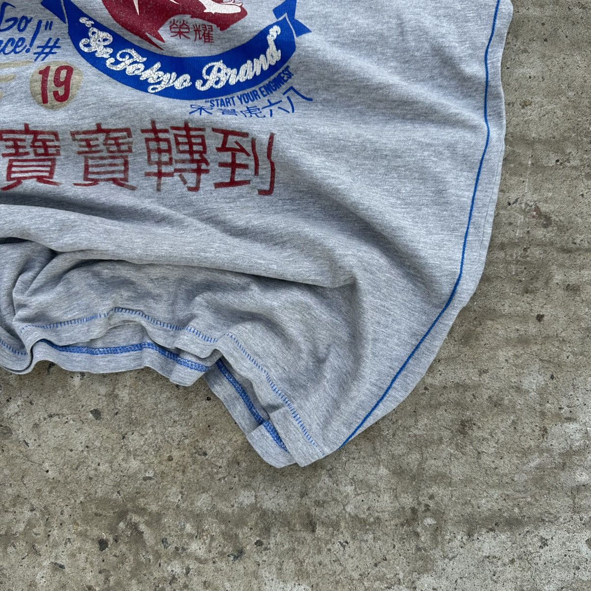 Silk Laundry Vintage Japan Tokyo Laundry TKY T-shirts Big Logo Size L Y2K Size US L / EU 52-54 / 3 - 6 Thumbnail