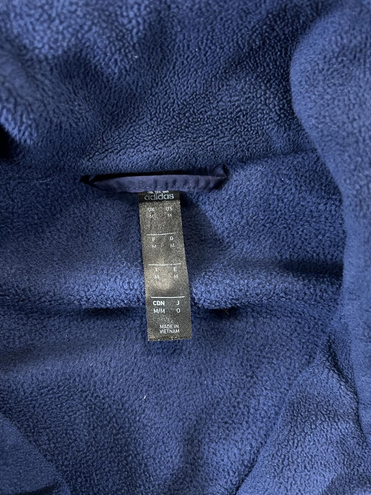 Adidas Retro Adidas Real Madrid Blue Fleece Jacket M Size US M / EU 48-50 / 2 - 5 Thumbnail