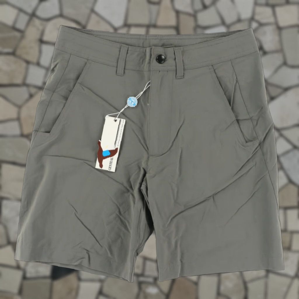 Vintage Genteal Shorts Chino Nylon Woven Stretch Stone Men's S Regular Stone Genteal Shorts Chino Nylon Woven Stretch Nylon Stone Mens S Regular Stone 90s? Size US 29 - 1 Thumbnail