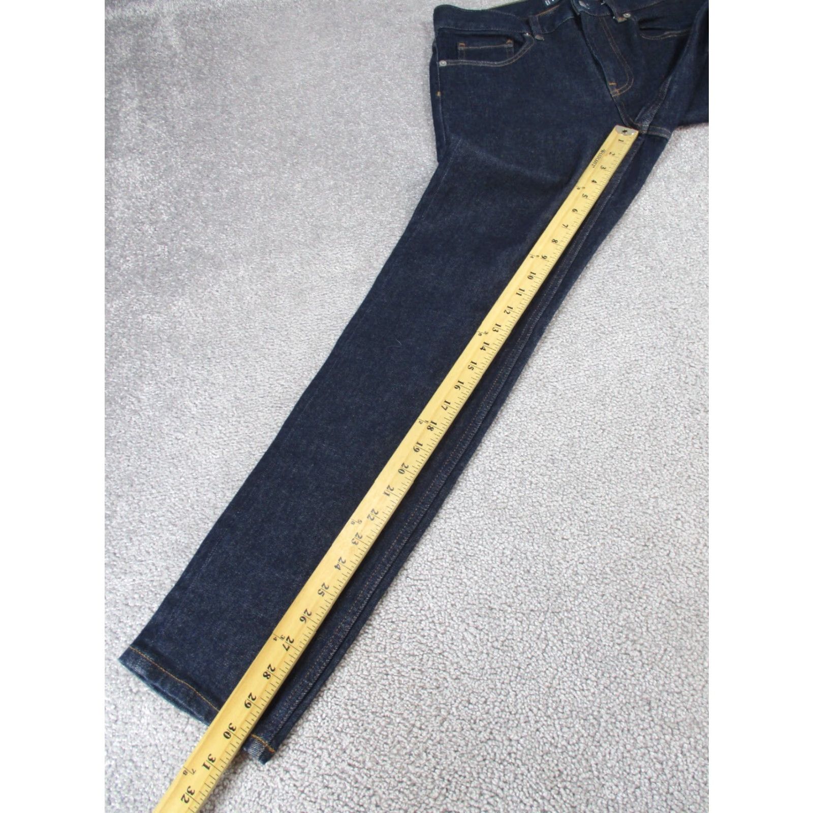 Everlane EVERLANE Skinny Jeans Mens 30 Dark Wash Denim 30X30 Blue Slim Fit Size US 30 / EU 46 - 4 Thumbnail