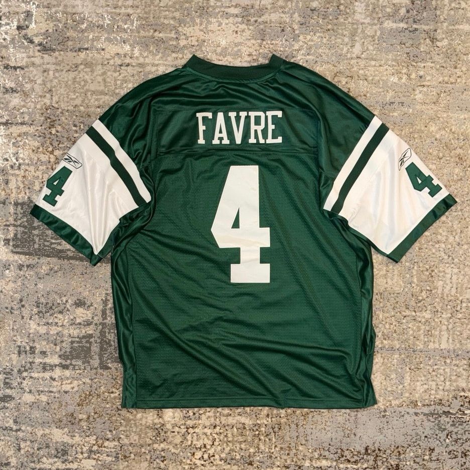 Reebok Reebok New York Jets Brett Favre NFL Jersey Size Mens XXL Size XXL / US 16-18 / IT 52-54 - 1 Thumbnail