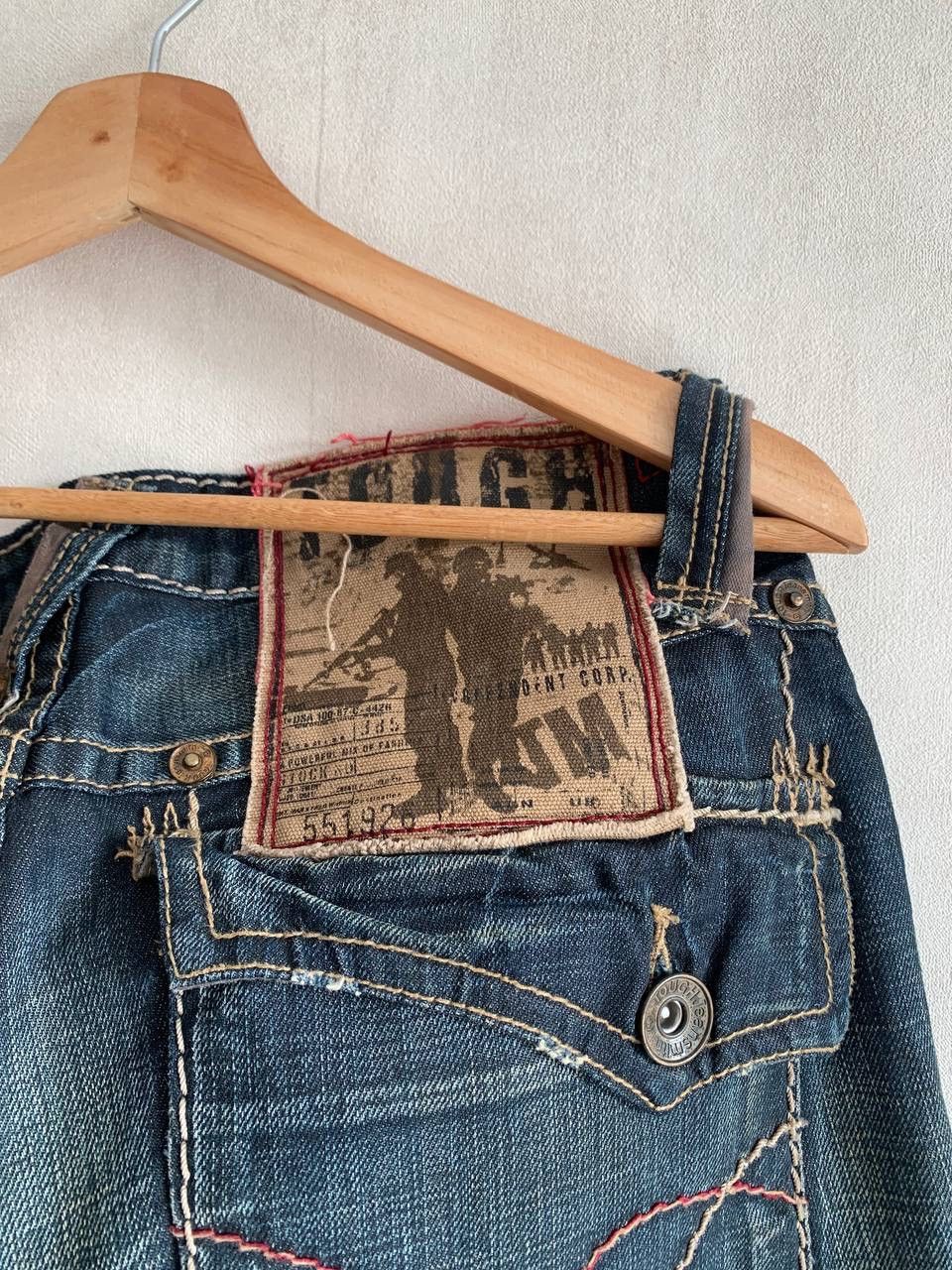 If Six Was Nine Vintage Avant Garde Tough Jeansmith 3D Jeans Archive Sz 32 Size US 32 / EU 48 - 9 Thumbnail