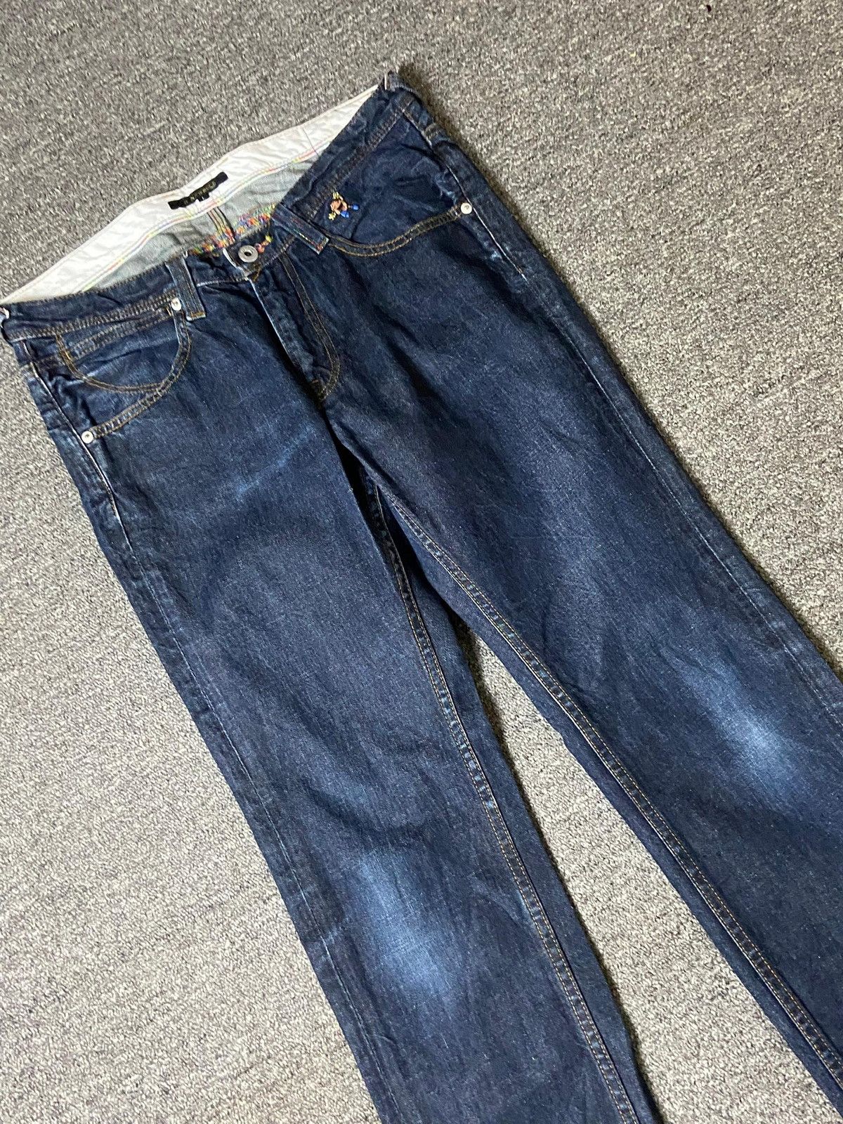 Japanese Brand × R.Newbold × Vintage R.Newbold Brand Straight Cut Denim Jeans (123) Size US 32 / EU 48 - 9 Thumbnail