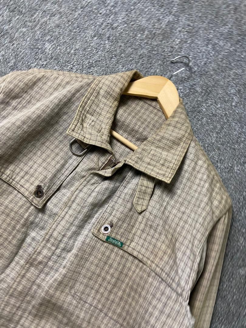 Japanese Brand Simple Life Brand Checkered Light Jacket (181) Size US M / EU 48-50 / 2 - 9 Thumbnail