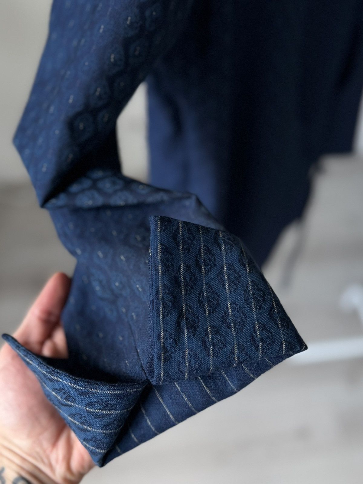 Japanese Brand Mame Kurogouchi Japan wool jacket blazer japanese women’s Size M / US 6-8 / IT 42-44 - 13 Thumbnail