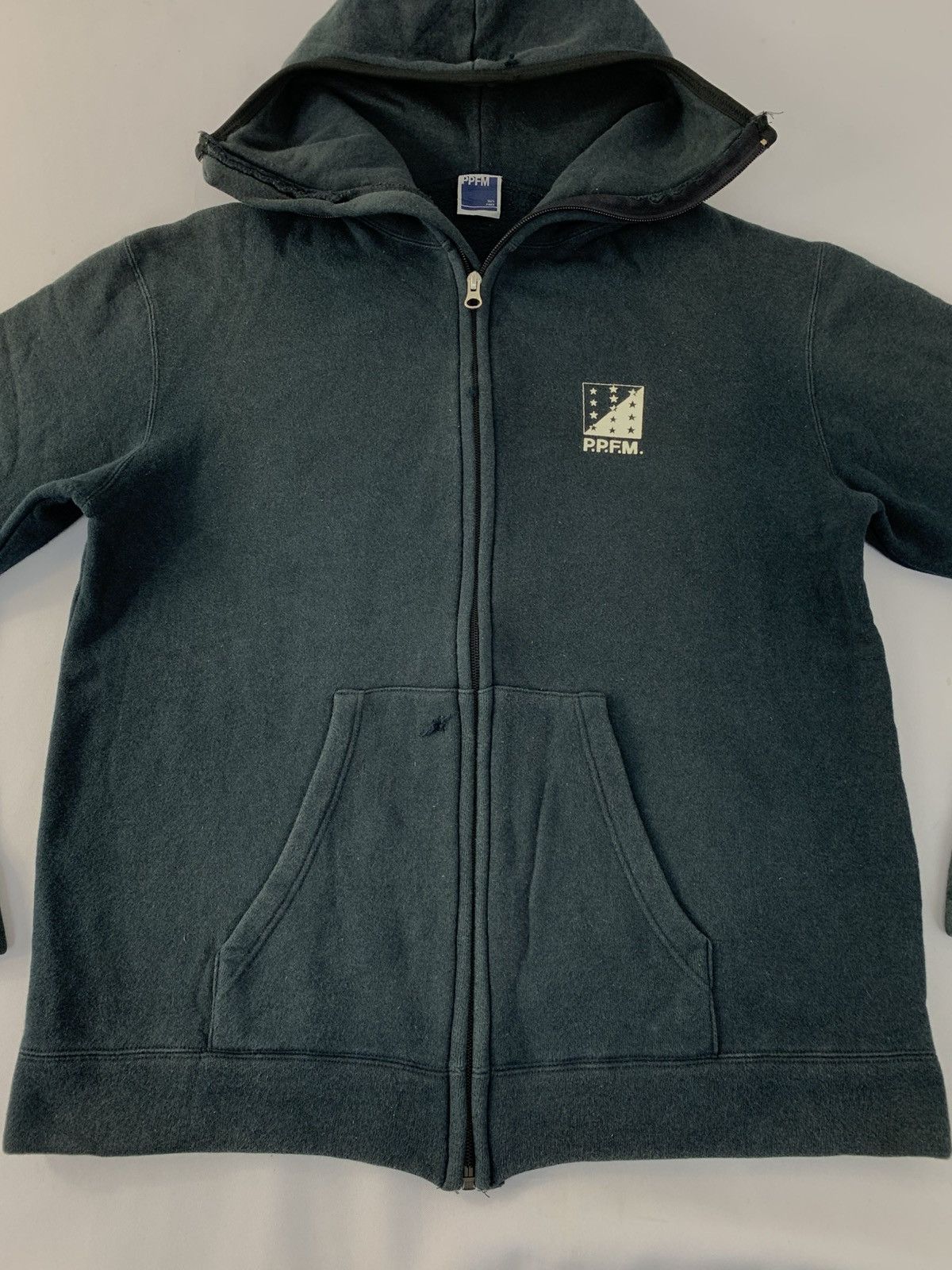 Other 90s PPFM Peace Project For Military Brand Hooded Full Zip Size US M / EU 48-50 / 2 - 3 Thumbnail
