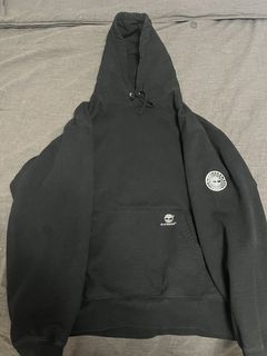 Supreme Timberland Hooded Sweatshirt (SS23) BlackSupreme Timberland Hooded  Sweatshirt (SS23) Black - OFour