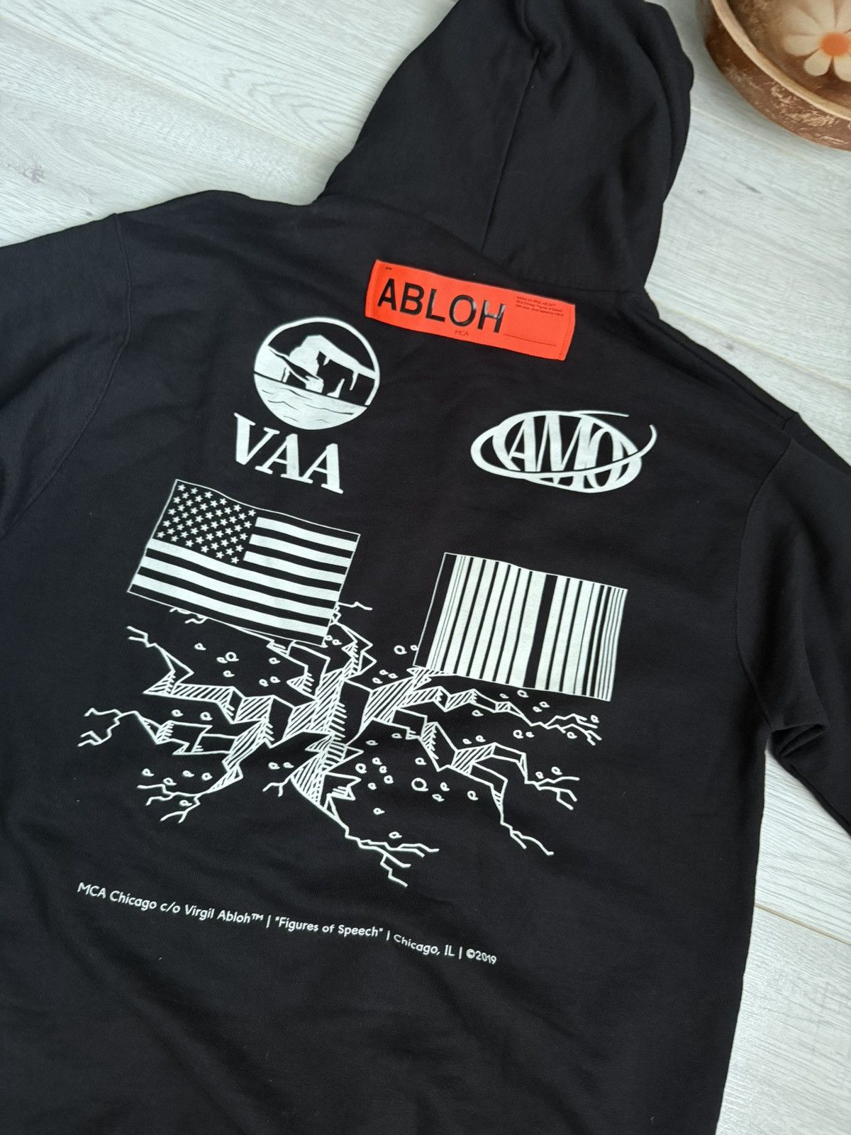 Champion × Virgil Abloh Virgil Abloh X Champions Hoodie Hyperbole I have millions Size US M / EU 48-50 / 2 - 3 Thumbnail