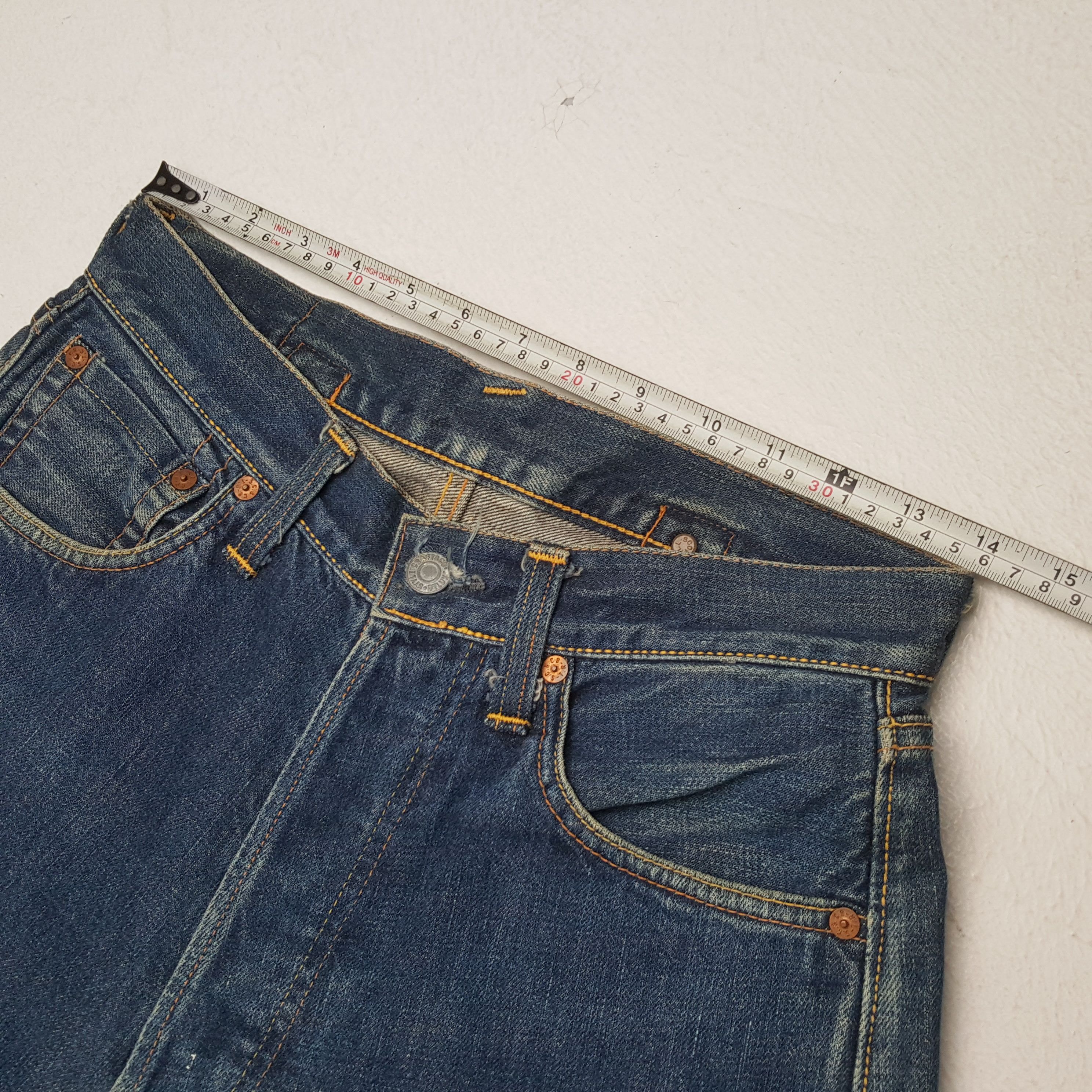 Evisu × Japanese Brand × Vintage Vintage EVISU Japanese Brand Daicock Custom Style Jeans Size US 28 / EU 44 - 7 Thumbnail