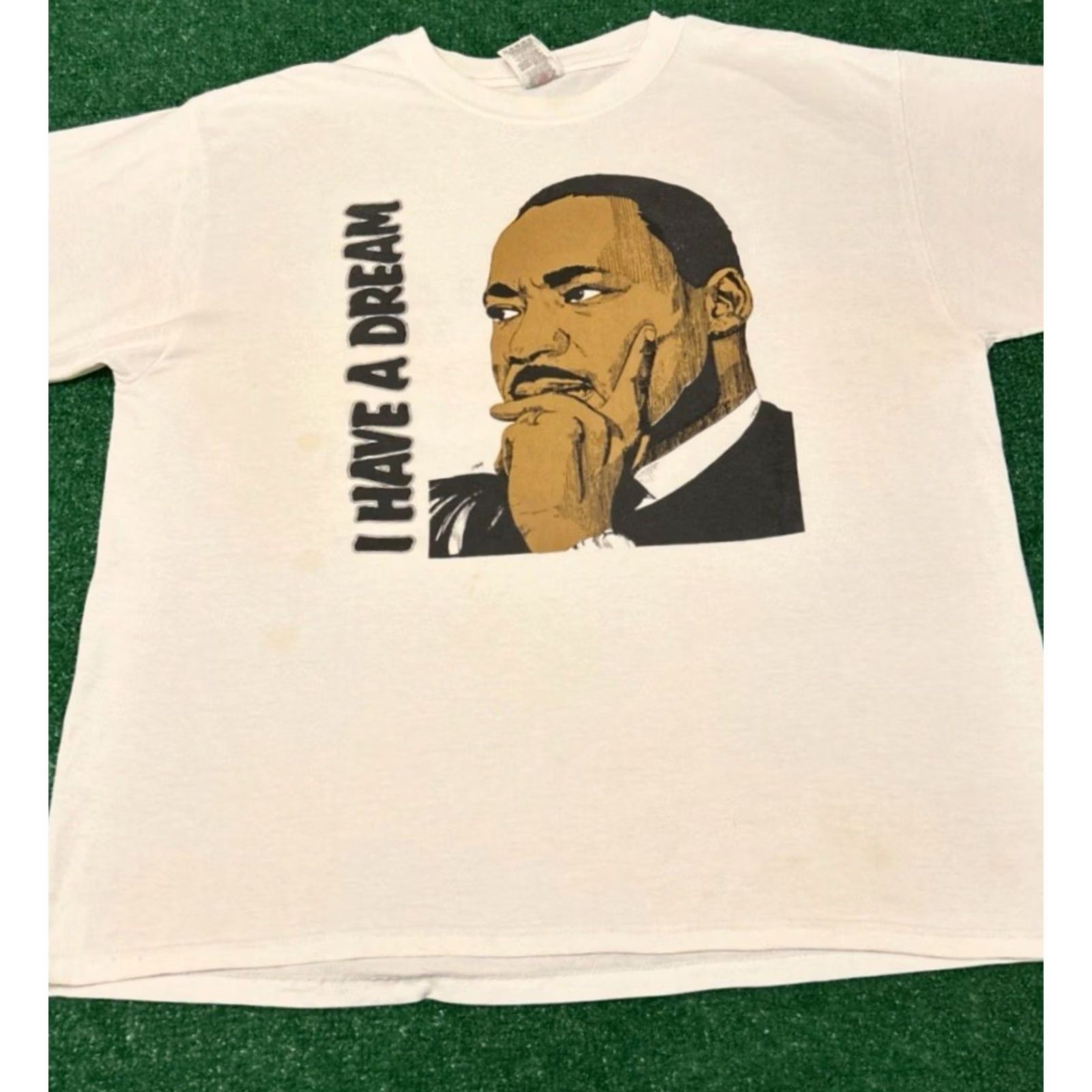 Doublet VINTAGE Martin Luther King Jr Obama Double Sided MLK VTG 90s 2000s Shirt Mens XL Size US XL / EU 56 / 4 - 2 Thumbnail