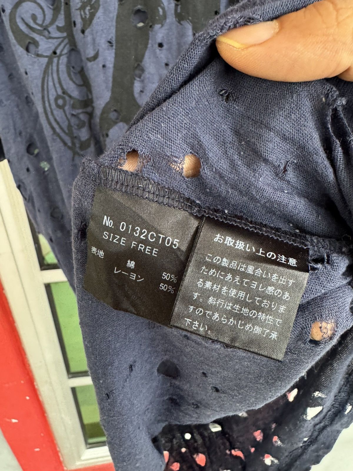 Hysteric Glamour Hysteric Glamour “Hell’s Commin Down” Tee Size ONE SIZE - 7 Thumbnail