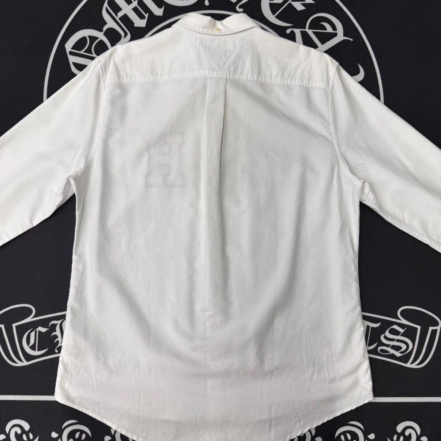Tommy Hilfiger Tommy Hilfiger White H Logo Shirt Q10 Size US L / EU 52-54 / 3 - 2 Thumbnail