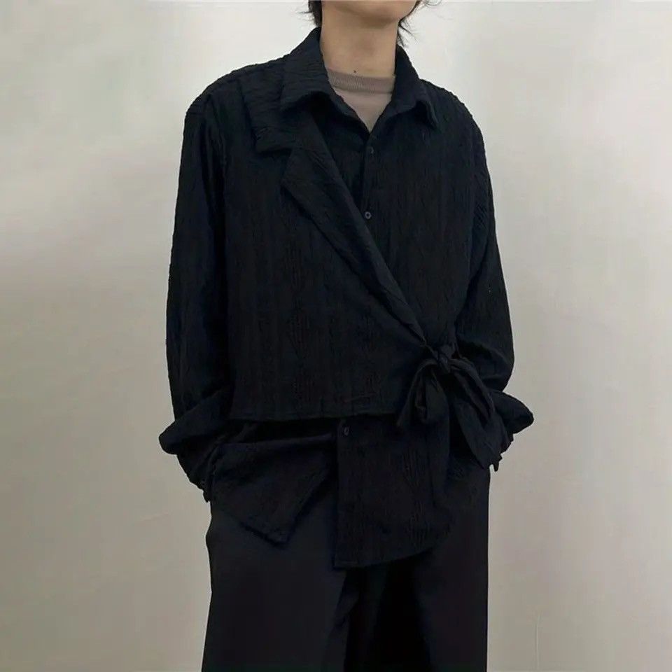 Japanese Brand × Vintage Fashion retro openworks button up shirt Size US L / EU 52-54 / 3 - 4 Thumbnail