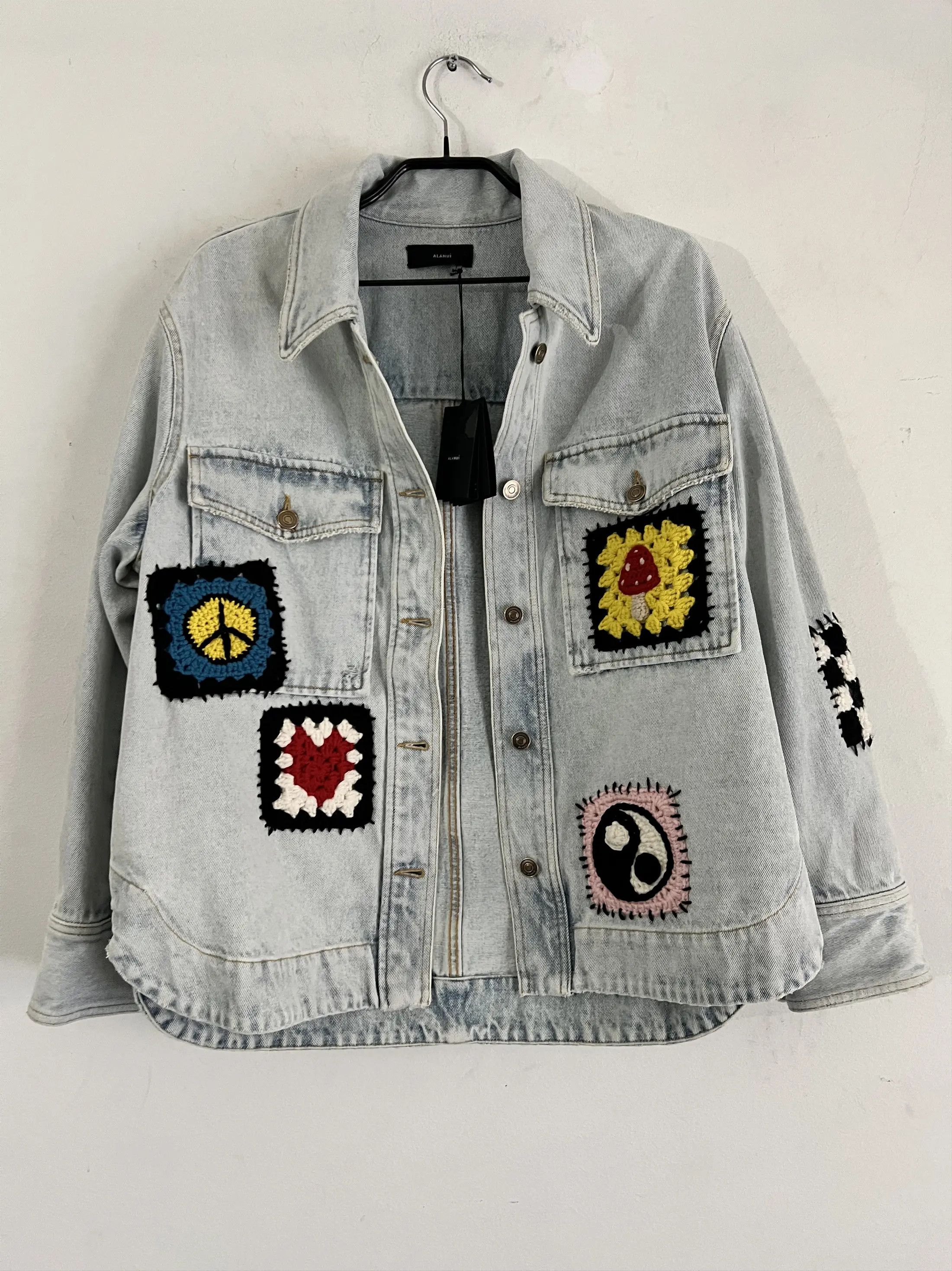 Alanui Oversize Alanui - Northern Vibes denim jacket Size S / US 4 / IT 40 - 3 Thumbnail