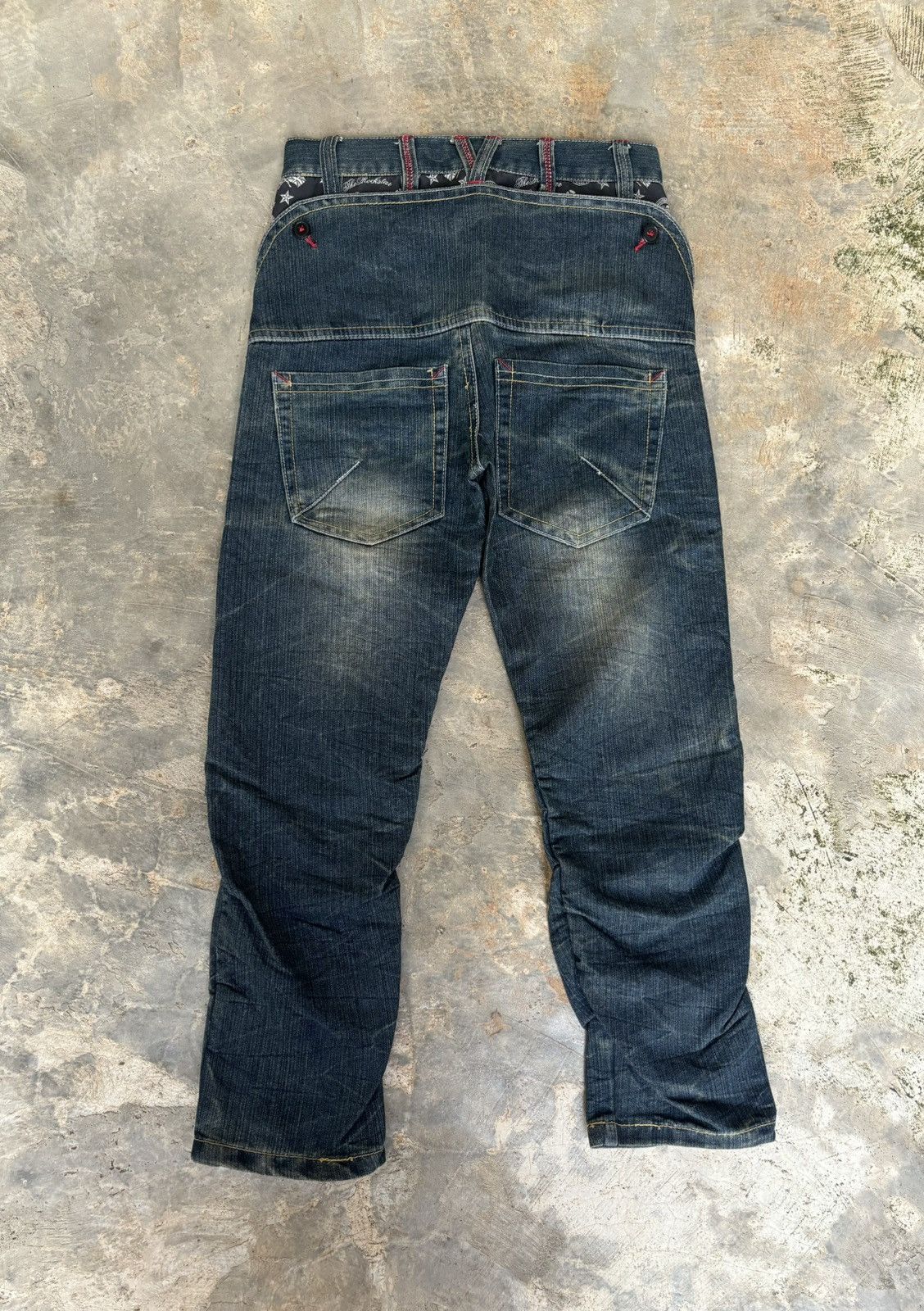 Hysteric Glamour Ba-tsu Studio Ifsixwasnine Punk Style Jeans Size US 29 - 2 Thumbnail