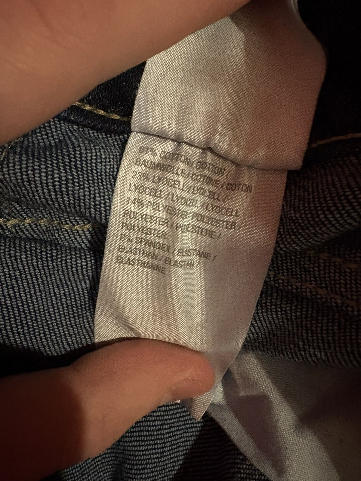 Other LOGO “navy blue jeans” Size US 30 / EU 46 - 6 Thumbnail