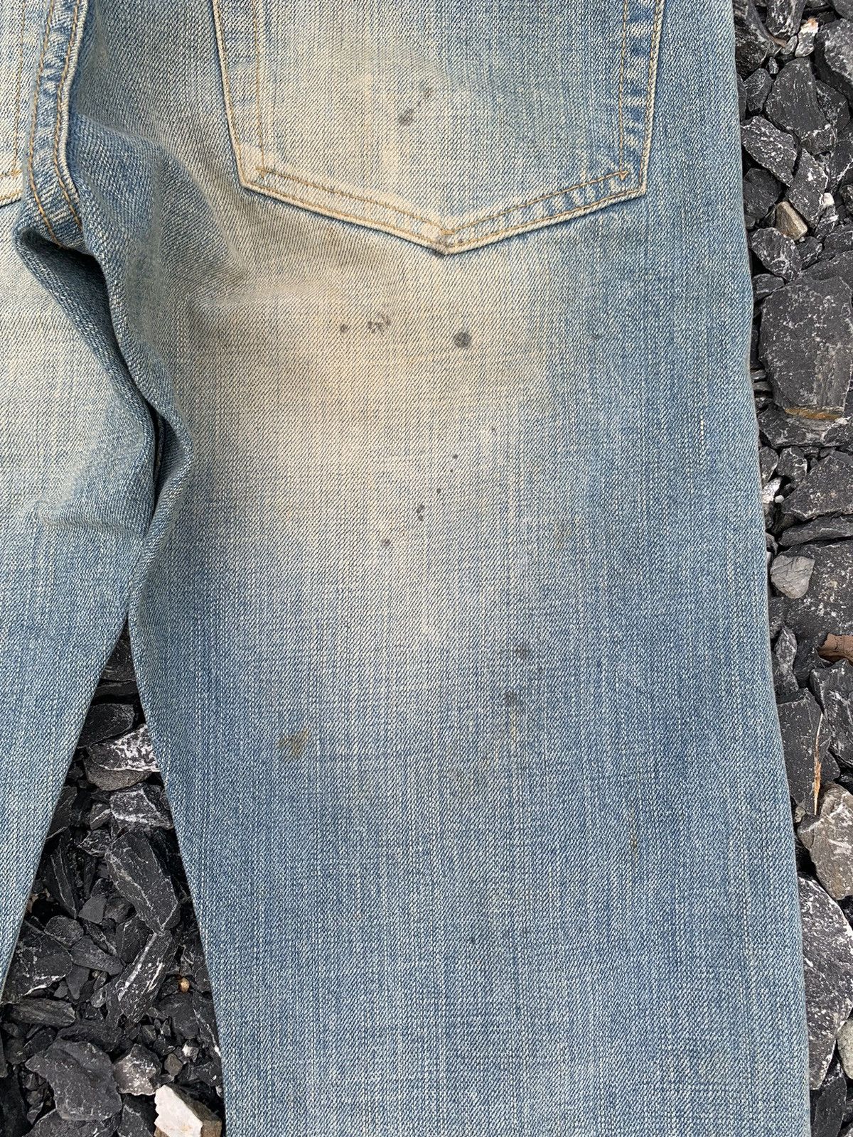 Kapital Nano Universe Mudwash Faded&Rusty Japanese Distressed Denim Size US 31 - 12 Thumbnail