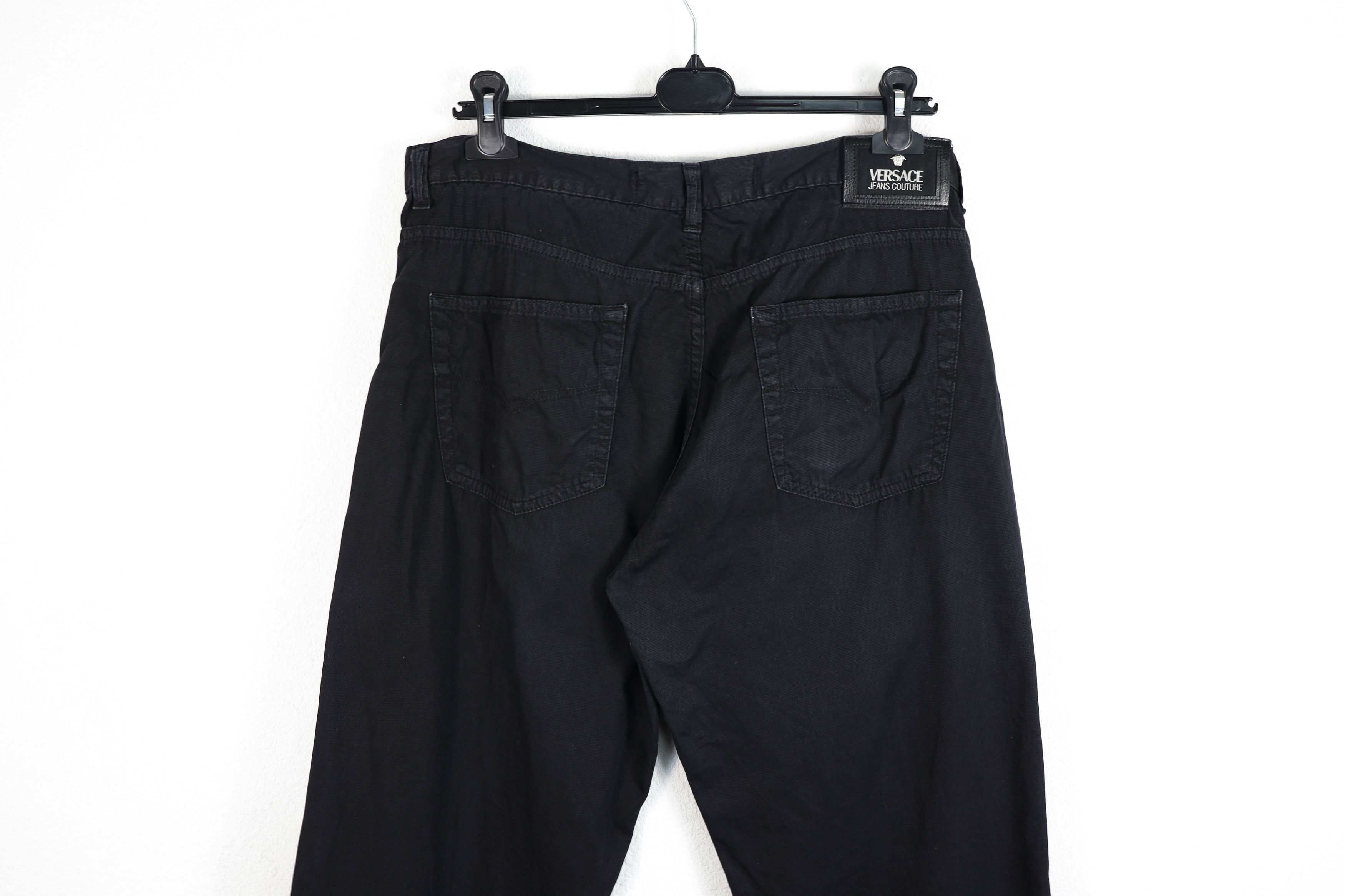 Versace Vintage Versace Jeans Couture Medusa Buttons Pants 50 Size US 36 / EU 52 - 9 Thumbnail