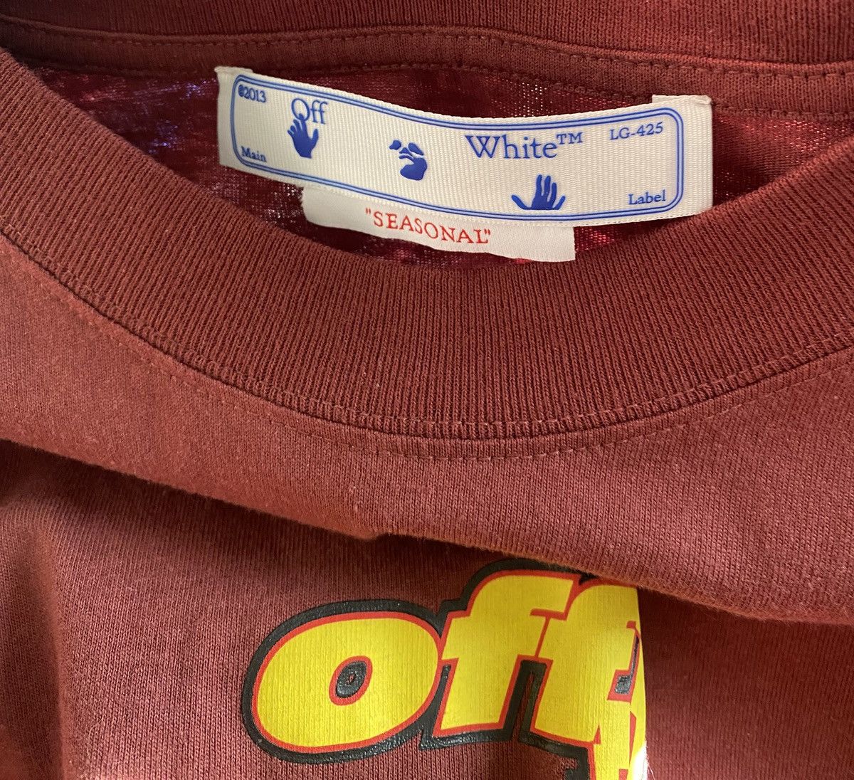 Off-White Off-White Thunder Oversized Shirt Size Medium Size US M / EU 48-50 / 2 - 4 Thumbnail