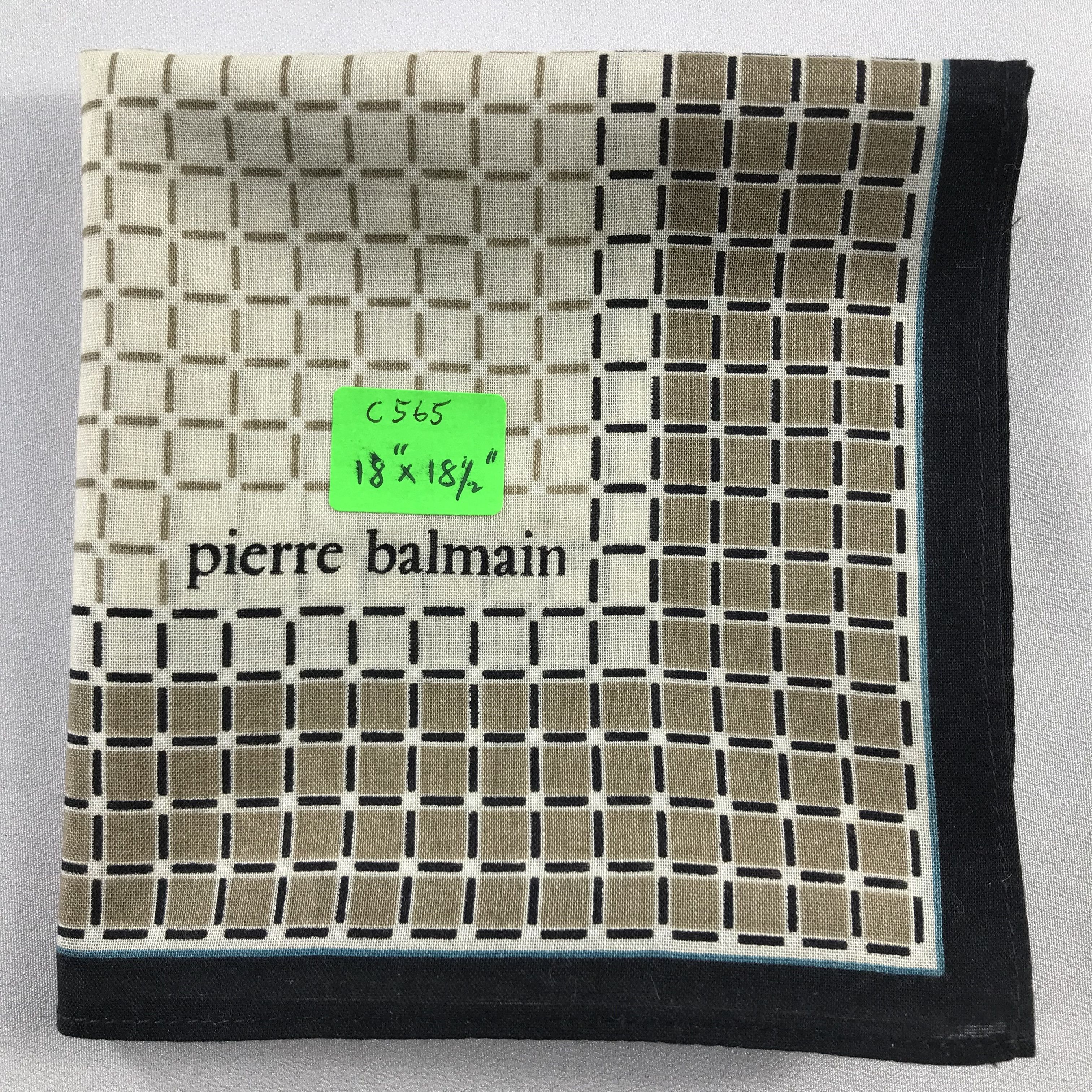 Pierre Balmain Pierre Balmain Handkerchief / Bandana / Neckerchief C565 Size ONE SIZE - 7 Thumbnail