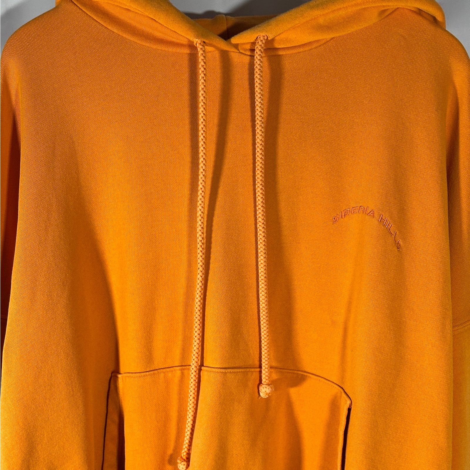 Siberia Hills Orange Oversized Arc Logo Hoodie Size US M / EU 48-50 / 2 - 3 Thumbnail