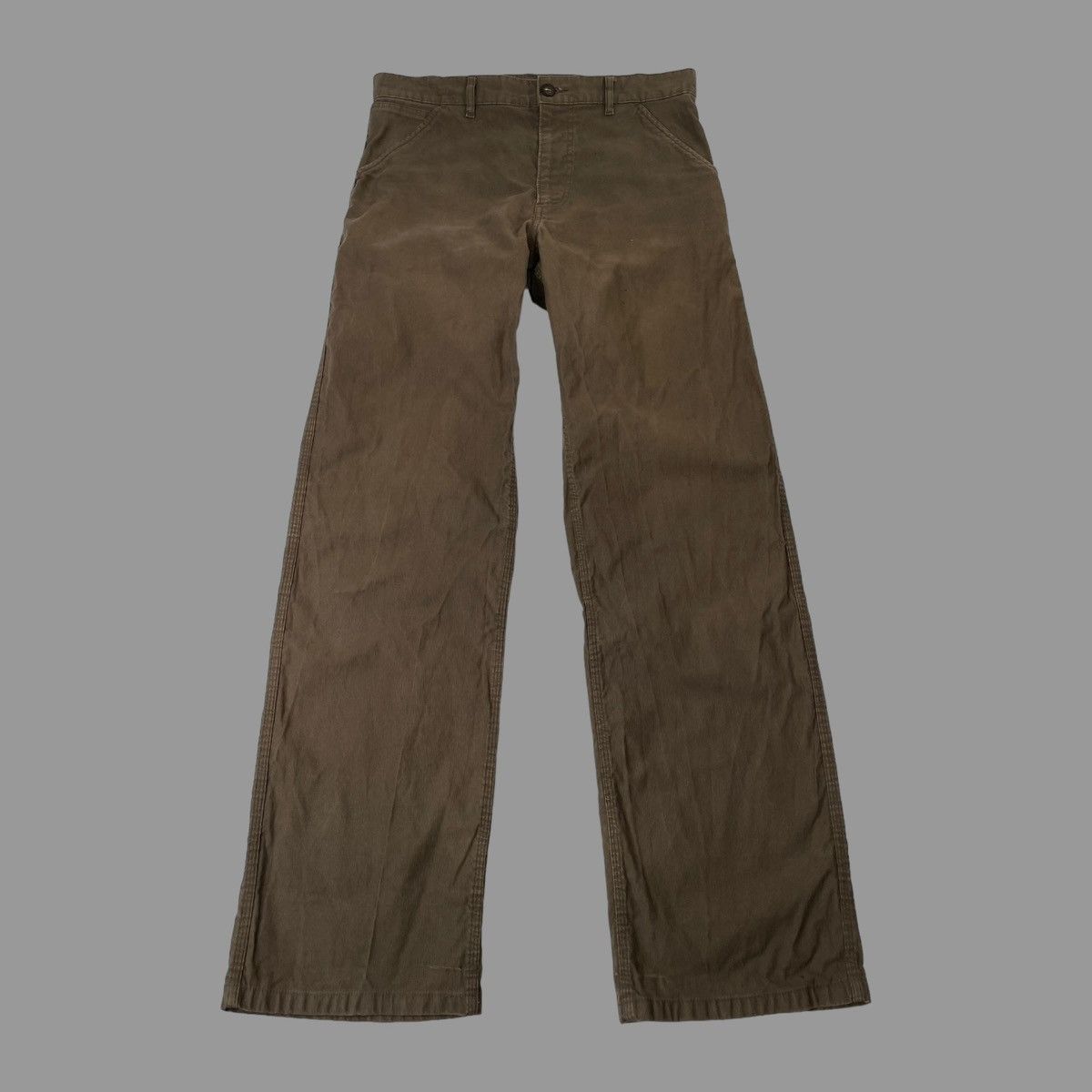 A.P.C. A.P.C. tripe stitch canvas pants Size US 32 / EU 48 - 1 Thumbnail