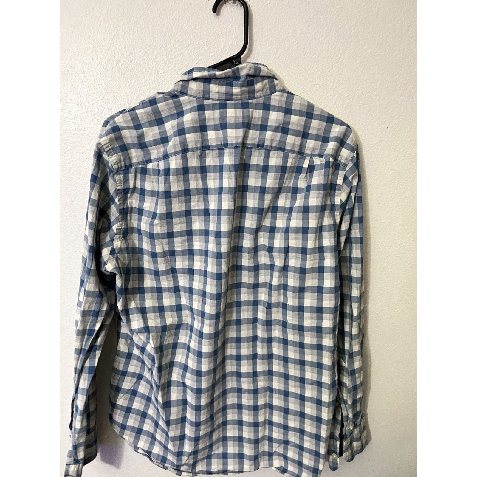 J.Crew J. Crew Men's Shirt Tailored Fit Button Down Plaid Blue Medium Size US M / EU 48-50 / 2 - 3 Thumbnail