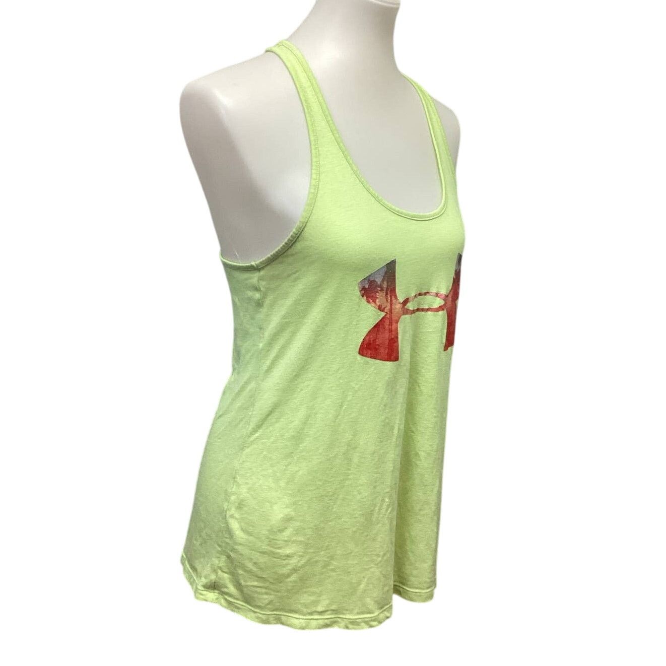Under Armour Under Armour Womens Medium Scoop Neck Athletic Tank Top Size M / US 6-8 / IT 42-44 - 2 Thumbnail