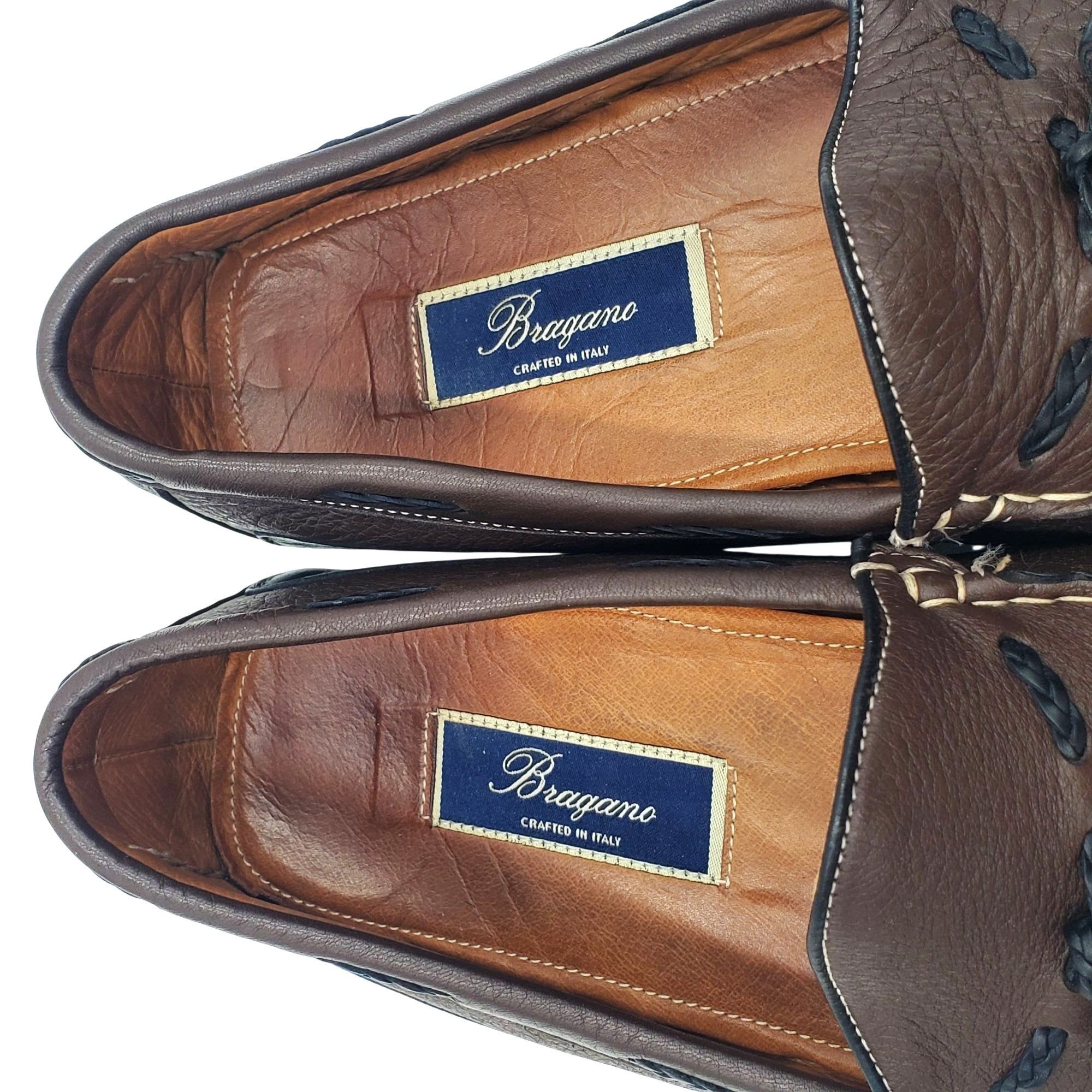 Cole Haan Bragano Cole Haan Men's size 10.5 Brown Leather Driving loaf Size US 10.5 / EU 43-44 - 8 Thumbnail