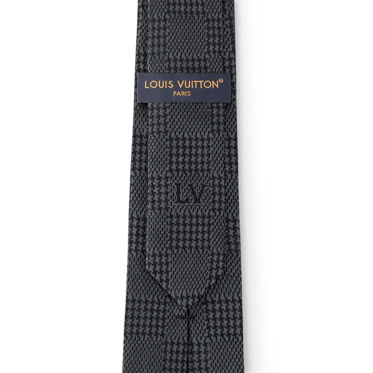 Louis Vuitton Pied De Poule Tie - 148 x 7 cm Size ONE SIZE - 2 Thumbnail
