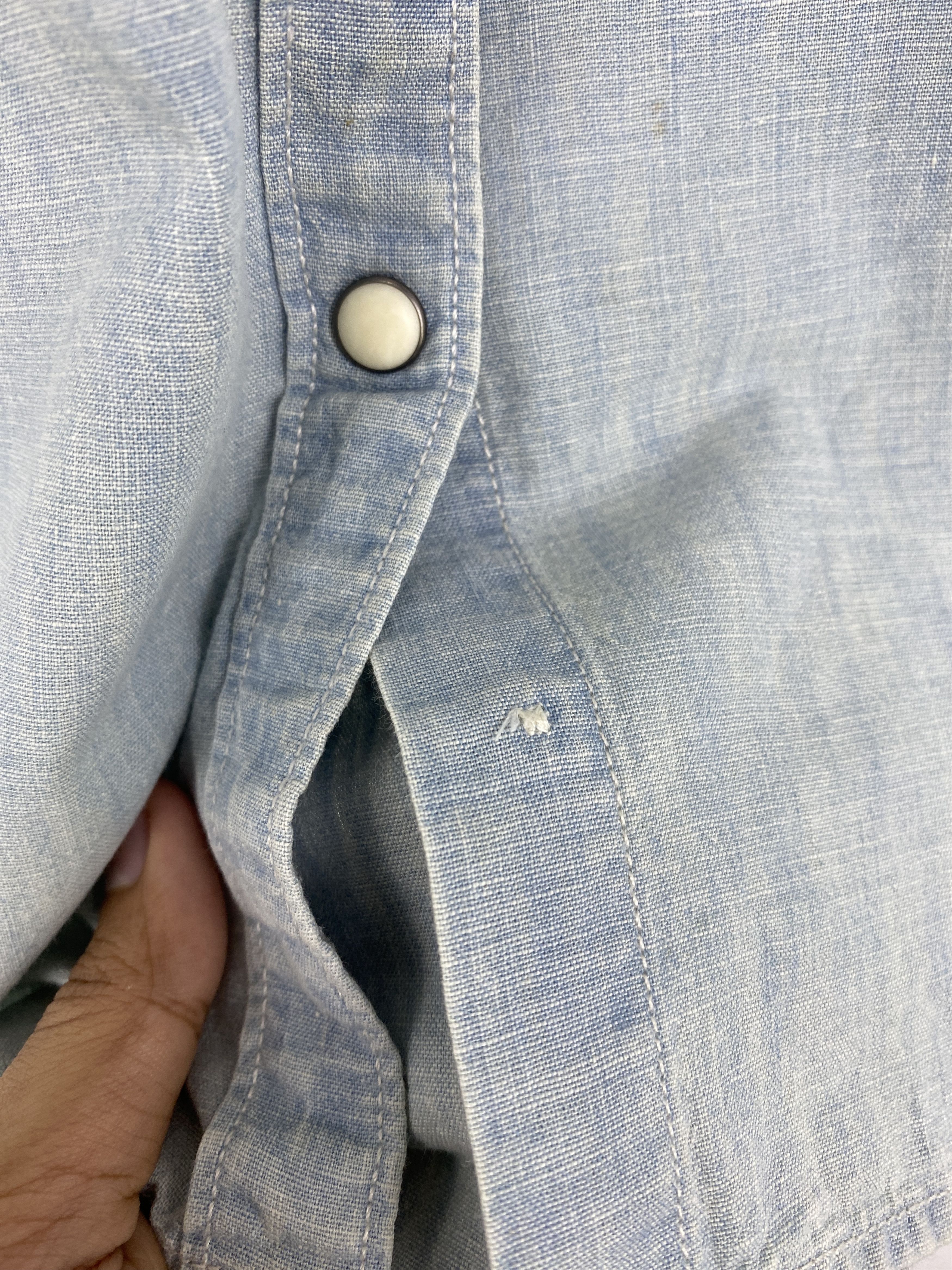 Denim & Supply Ralph Lauren Denim & Supply Ralph Lauren Vest down Feathers Denim JA0153 Size US M / EU 48-50 / 2 - 14 Thumbnail