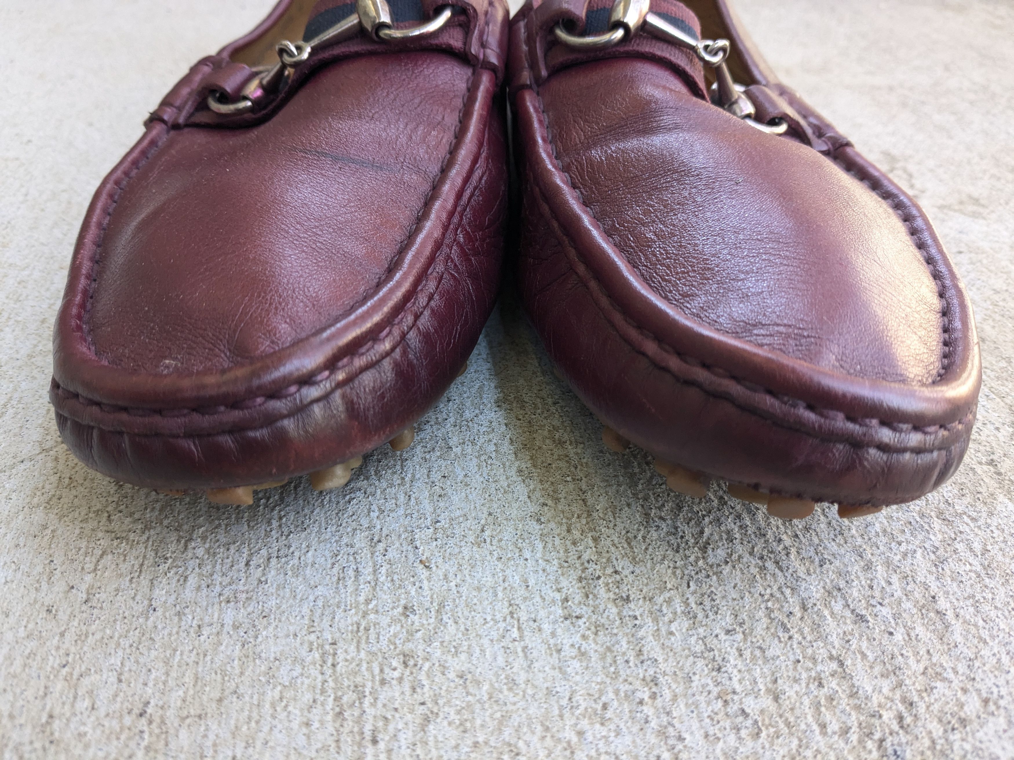 Gucci × Tom Ford Gucci Horsebit Loafers Burgundy 11 Leather Italy Slip On Size US 11 / EU 44 - 2 Thumbnail