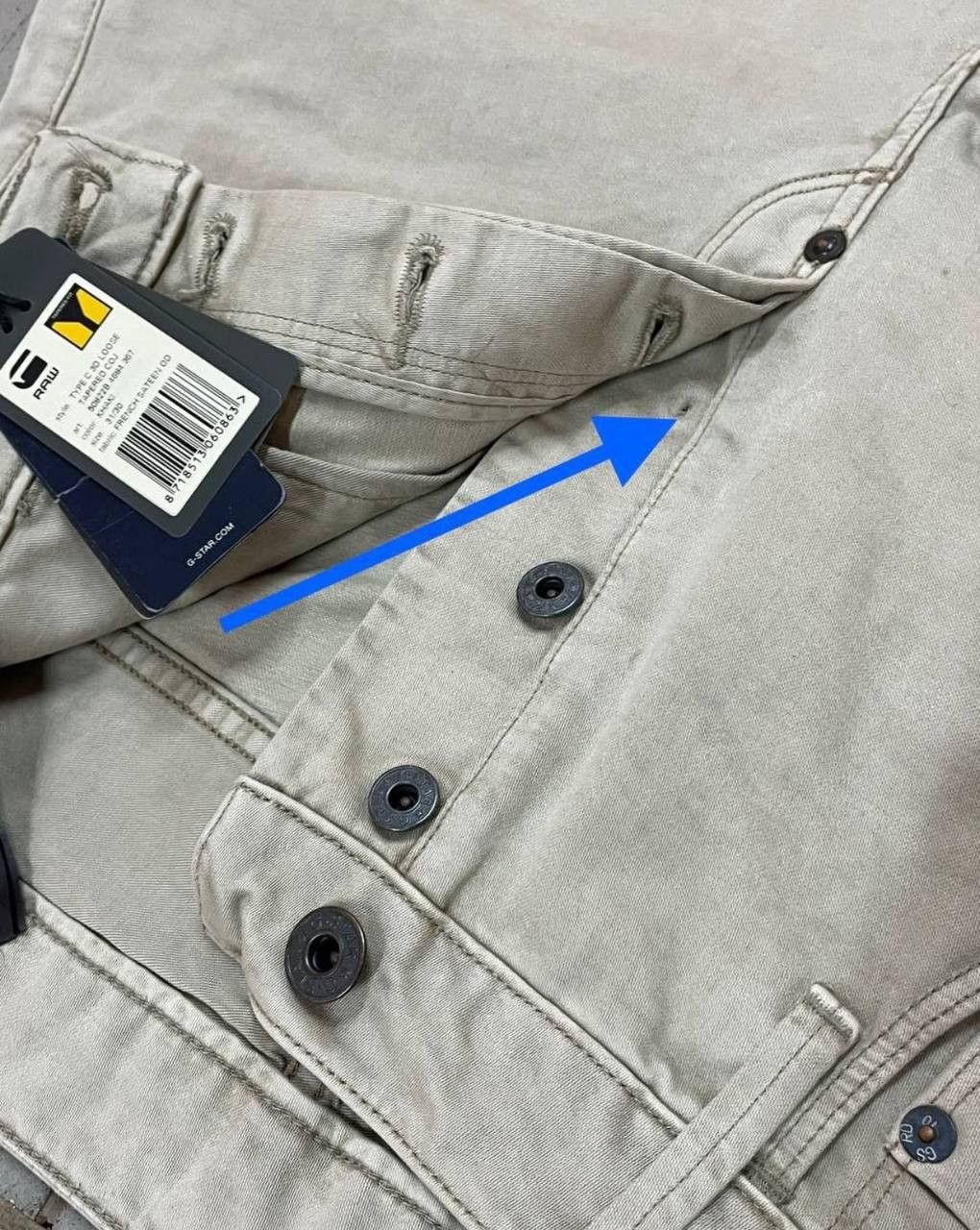 G-Star G Star Raw Tapered Pants Size US 31 - 7 Thumbnail