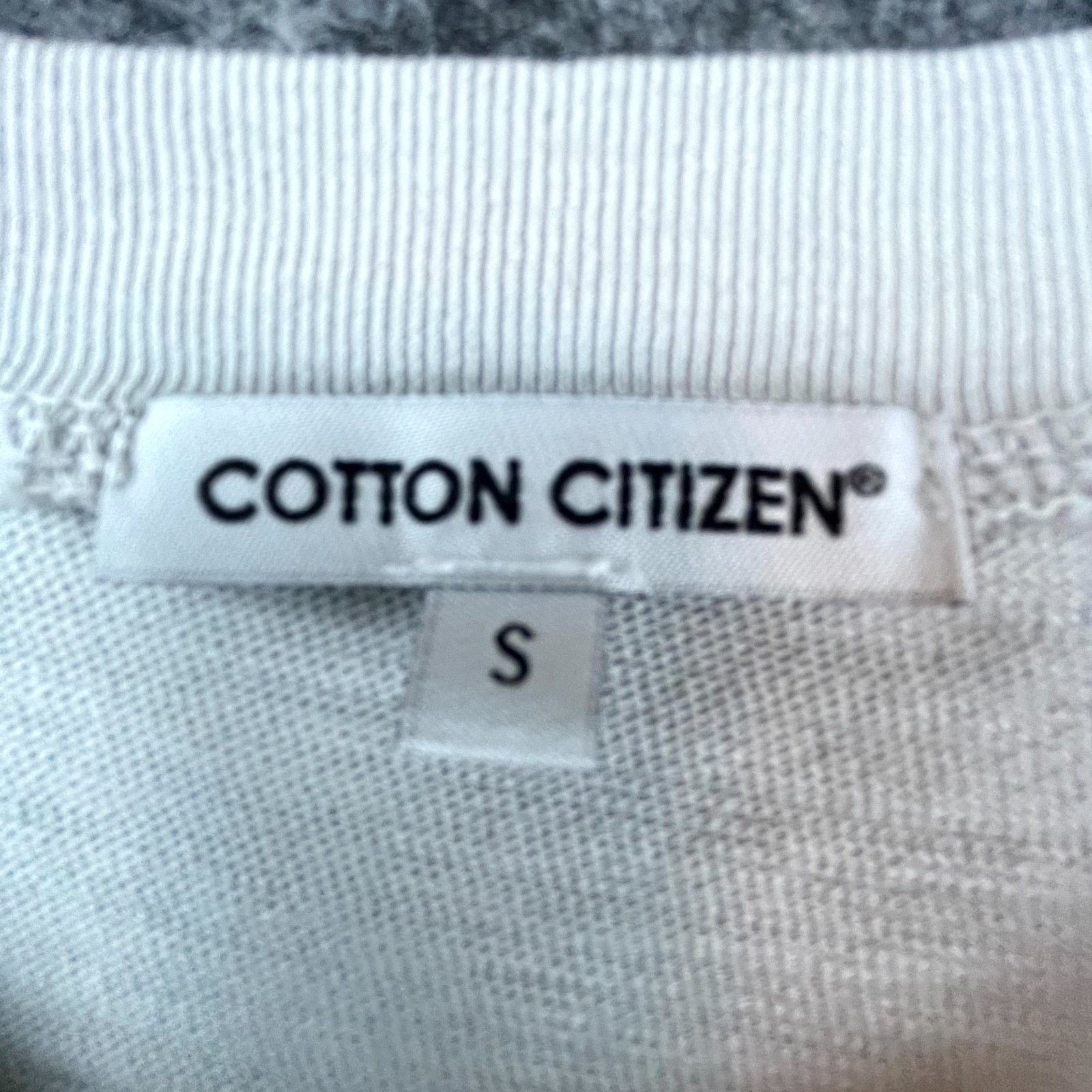 COTTONCITIZEN Cotton Citizen Presley T-Shirt Mens S Grey Short Sleeve USA Size US S / EU 44-46 / 1 - 4 Thumbnail