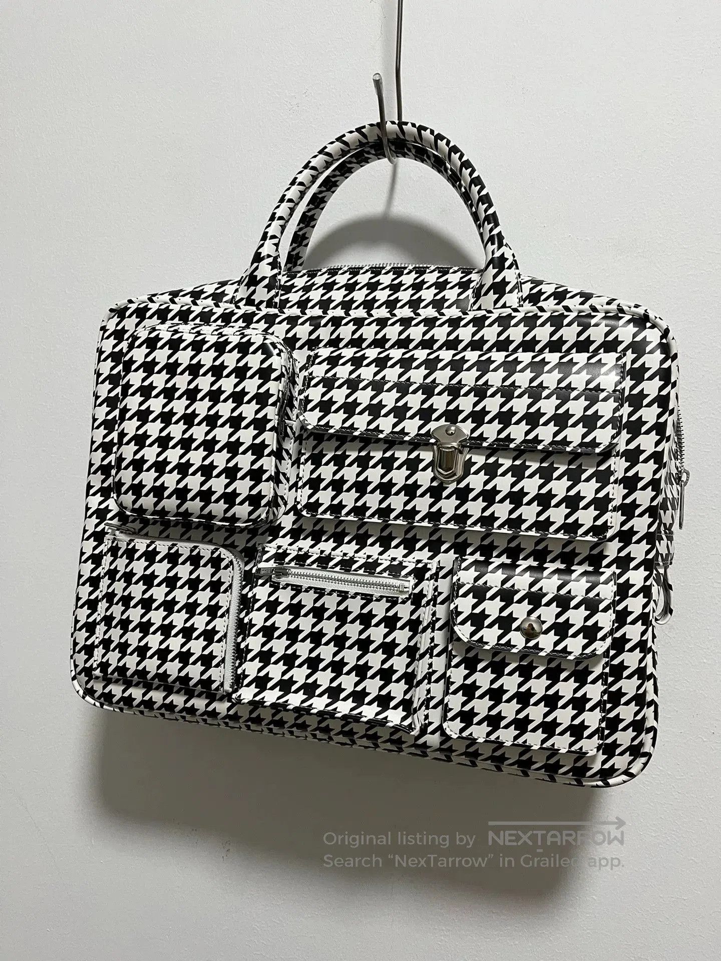 Rei Kawakubo Comme des Garçons Houndstooth Handbag. Size ONE SIZE - 1 Thumbnail