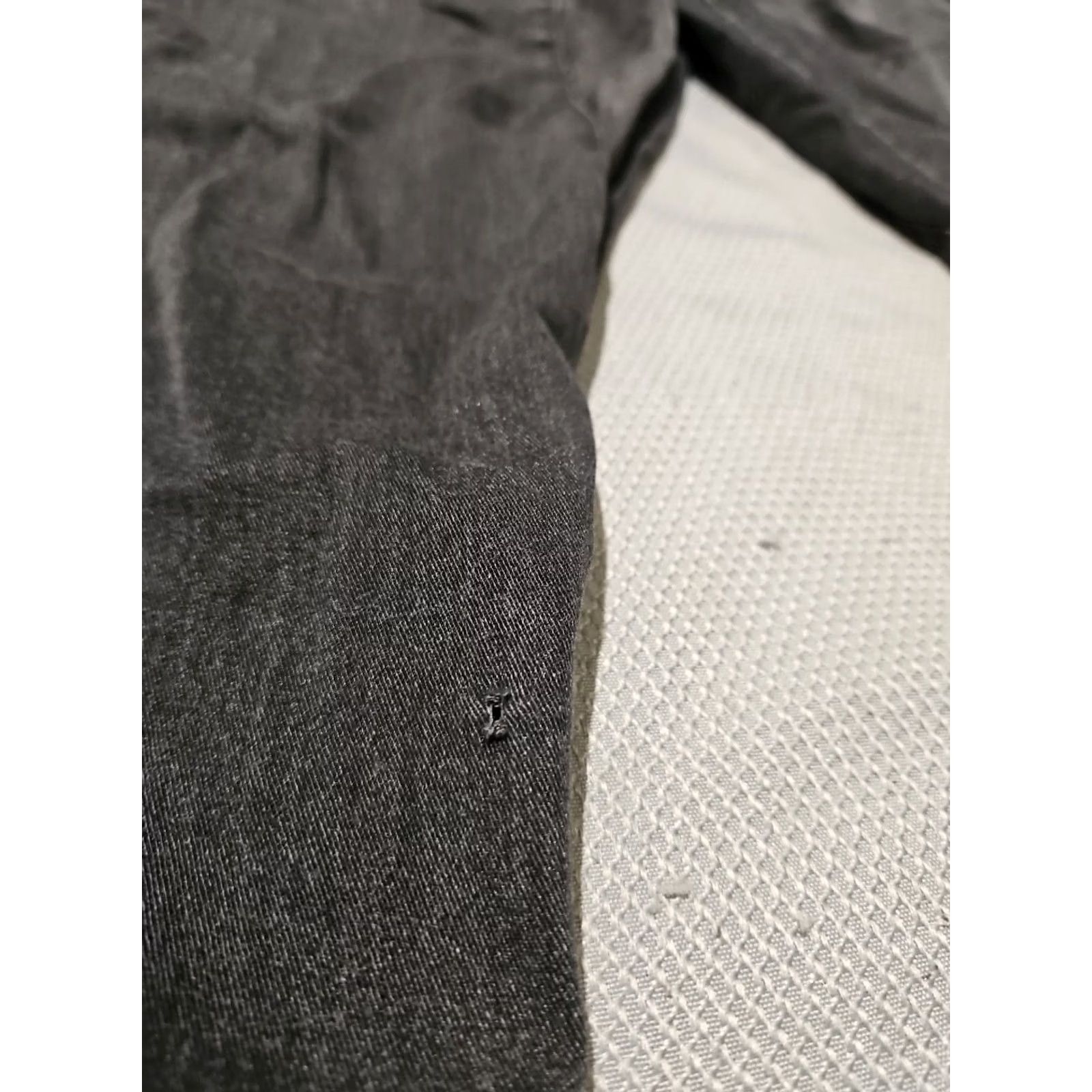 Vintage VINTAGE Retrofit Pants Mens Black XL Faded Grunge Tapered Drawstring Casual Pocket Size 40" / US 18 - 5 Thumbnail