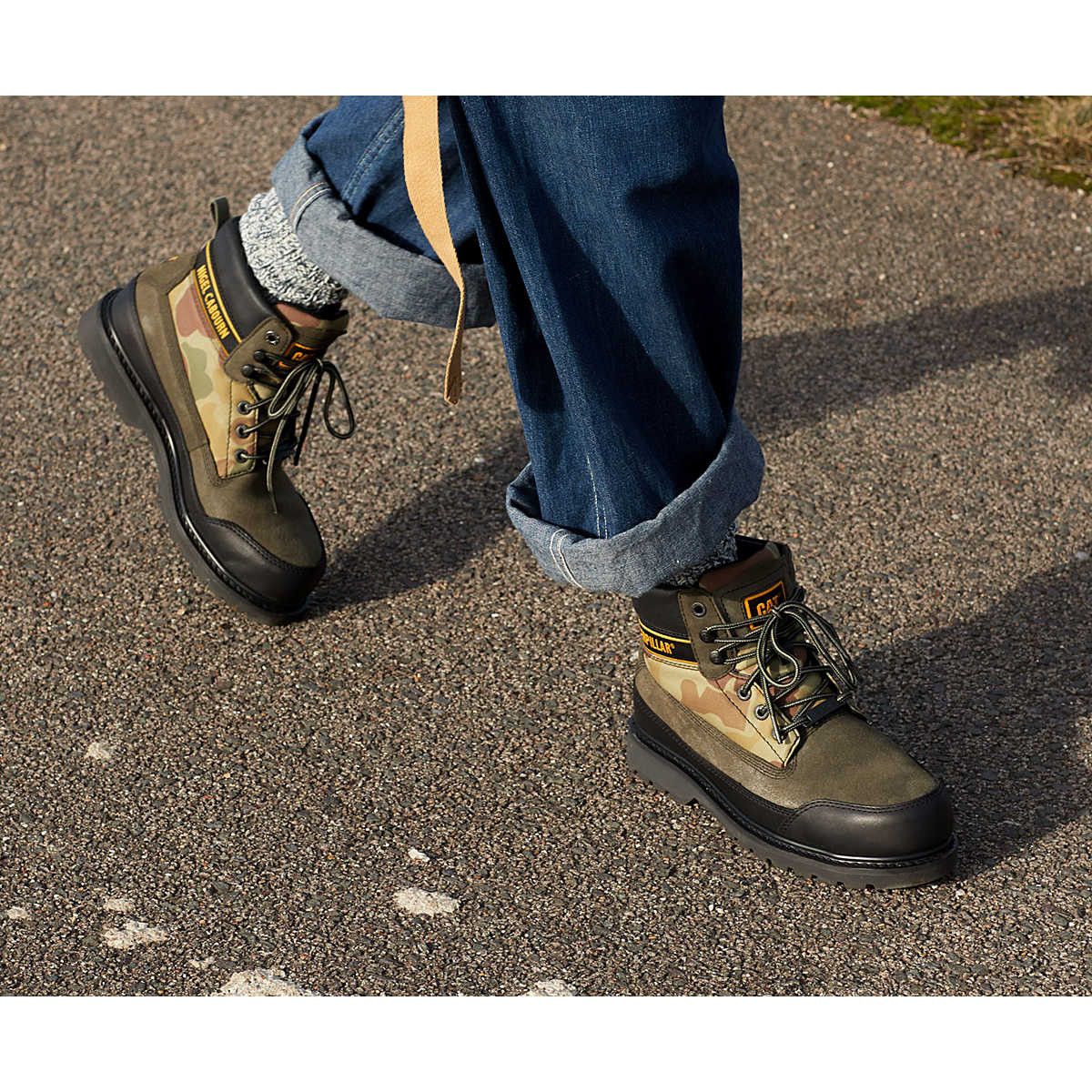Nigel Cabourn $225 Caterpillar x Nigel Cabourn Utah Boots 9.5 Camo P110959 Size US 9.5 / EU 42-43 - 3 Thumbnail