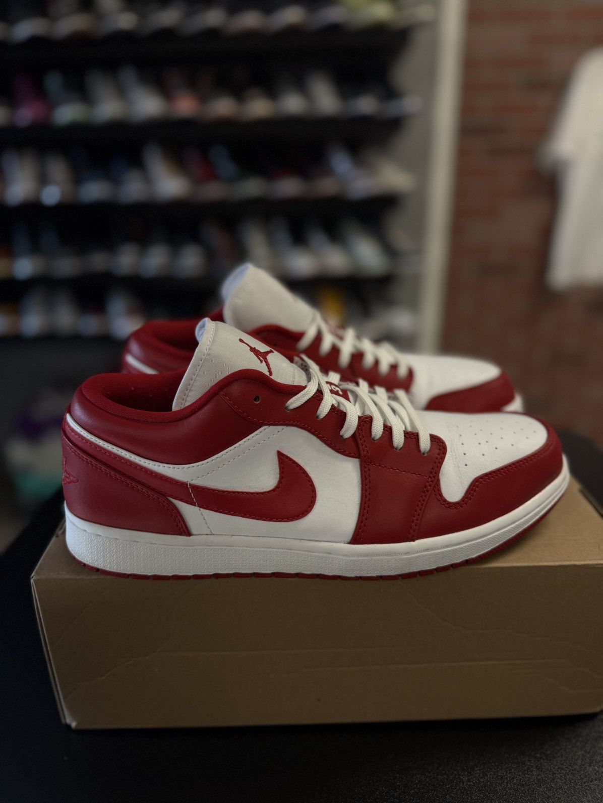 Jordan Brand × Nike Jordan 1 Low Too Gym Red Size 11 Clean Condition Size US 11 / EU 44 - 1 Thumbnail