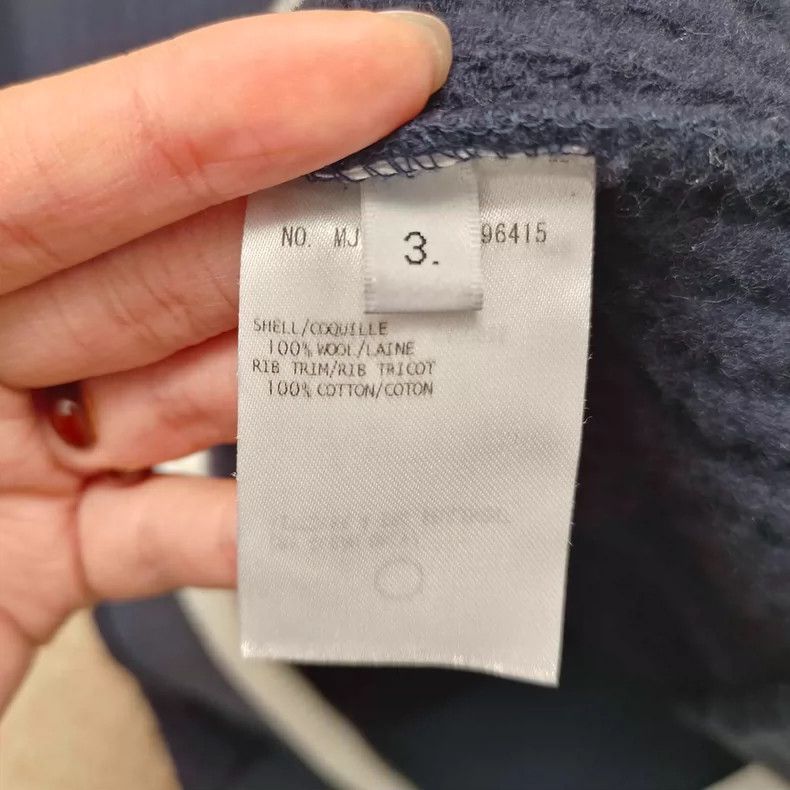Thom Browne Thom Browne Blue and white waffle hoodie Size US L / EU 52-54 / 3 - 4 Thumbnail