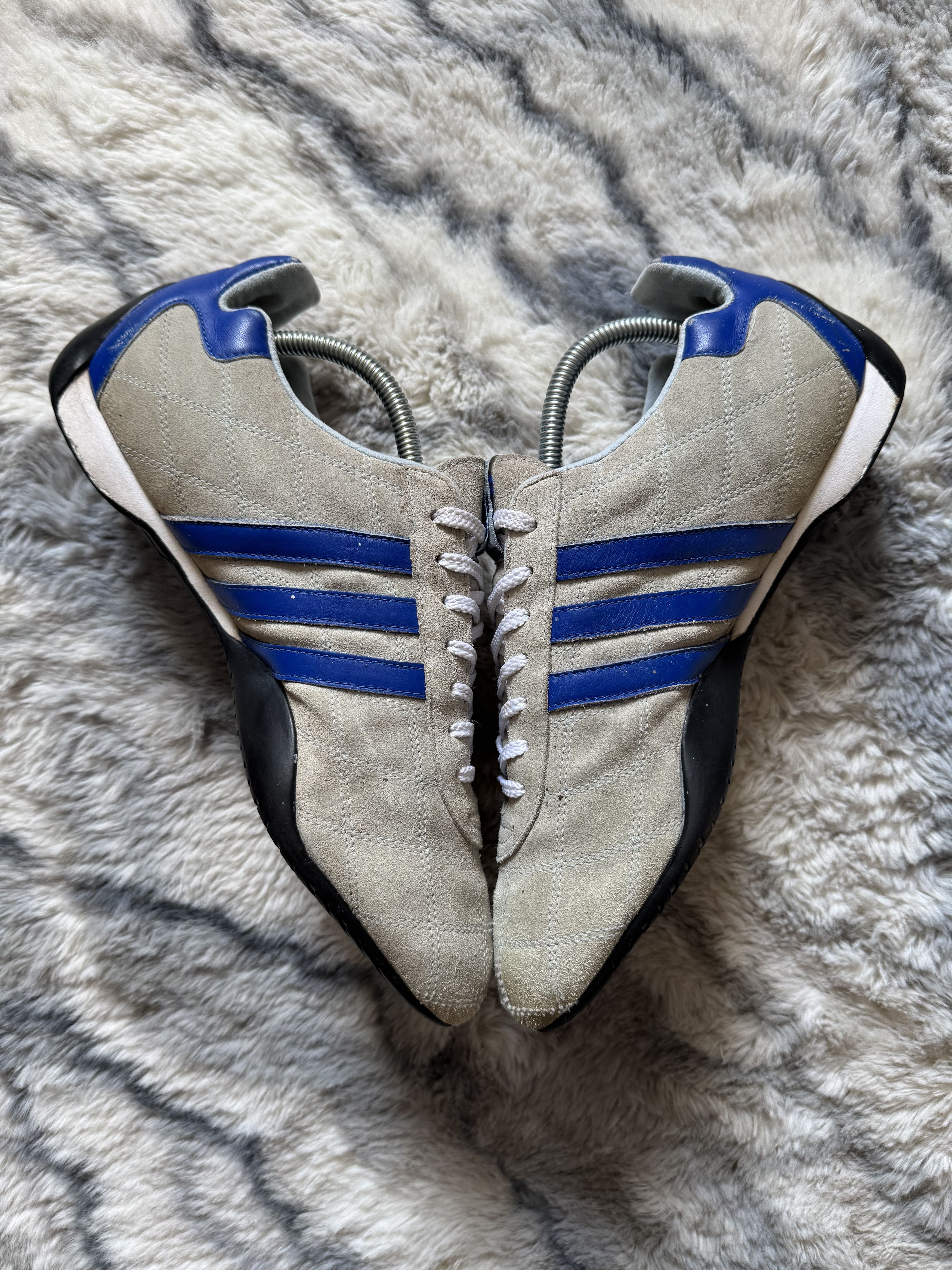 Adidas Vintage y2k Adidas Goodyear Tuscany Archive Racing Sneakers Size US 9.5 / EU 42-43 - 3 Thumbnail